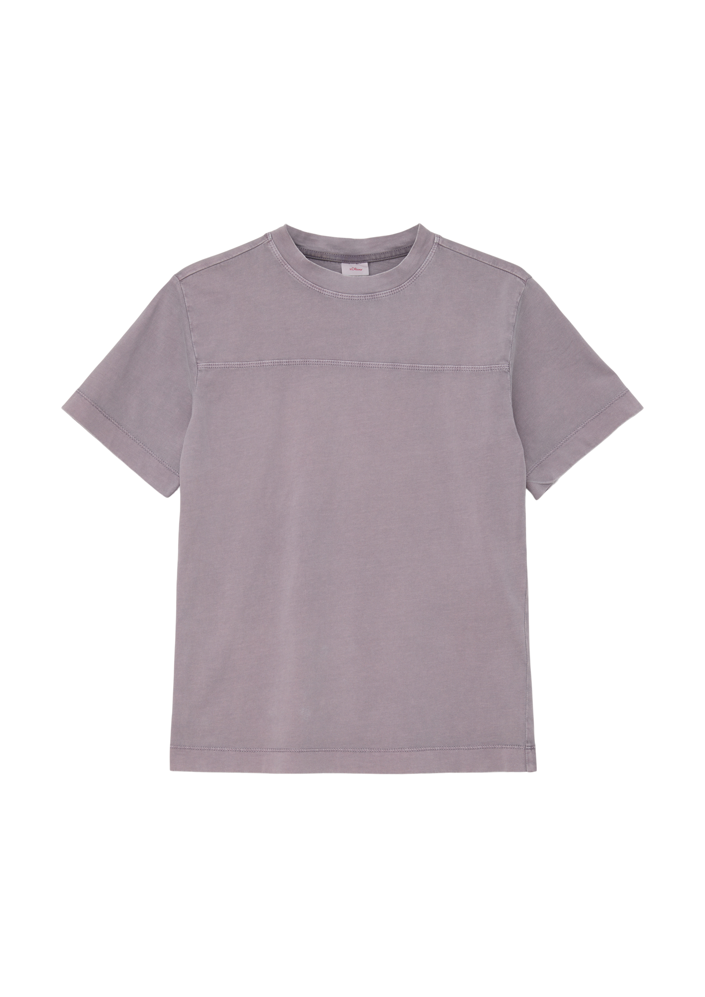 s.Oliver - T-Shirt mit Acid-Wash, Jungen, lila