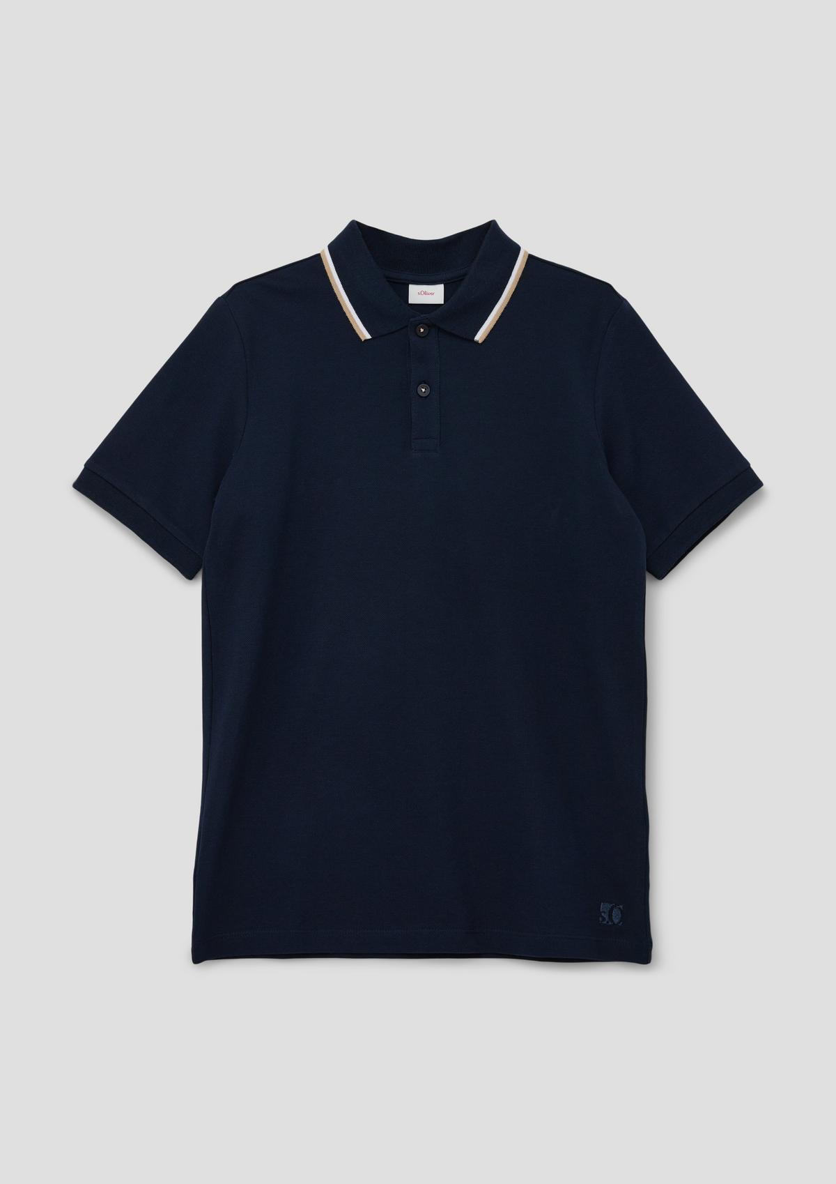 s.Oliver Polo shirt with contrasting stripes