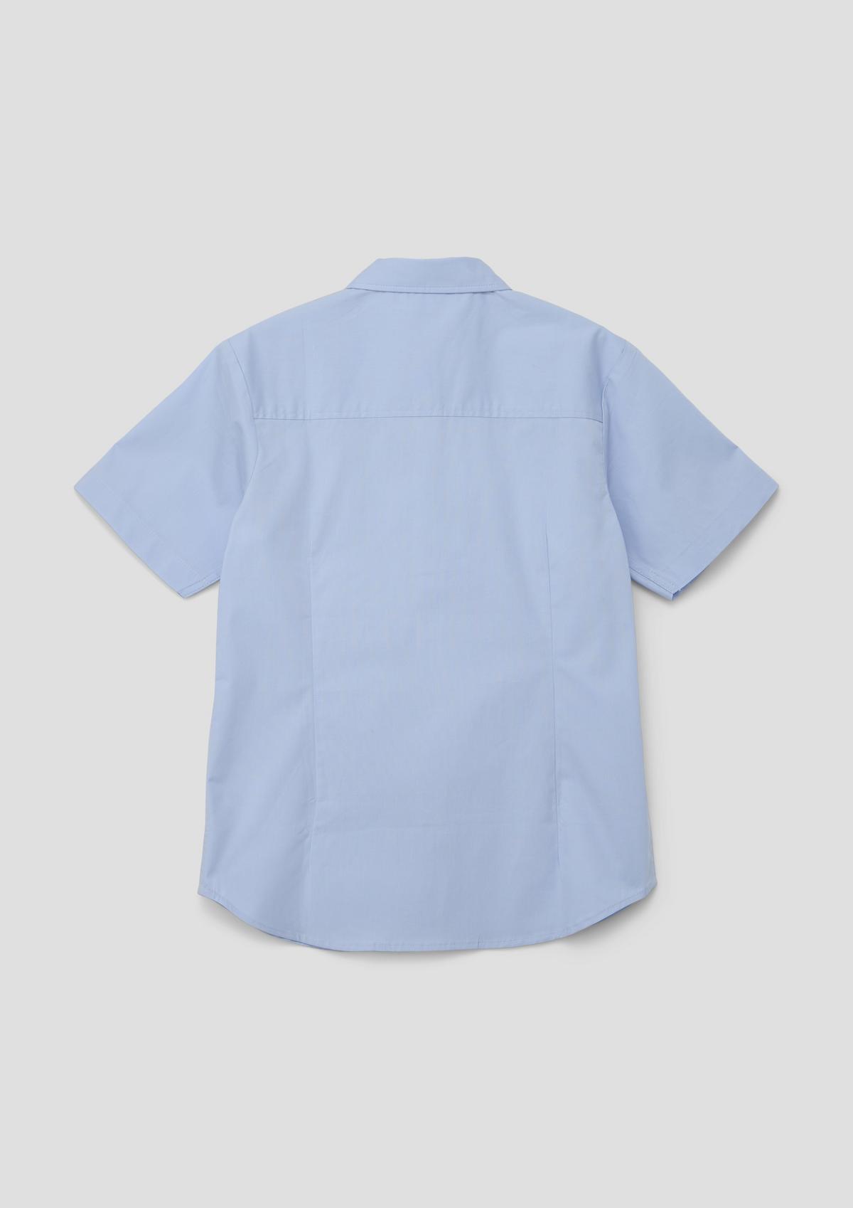 s.Oliver short sleeve poplin shirt