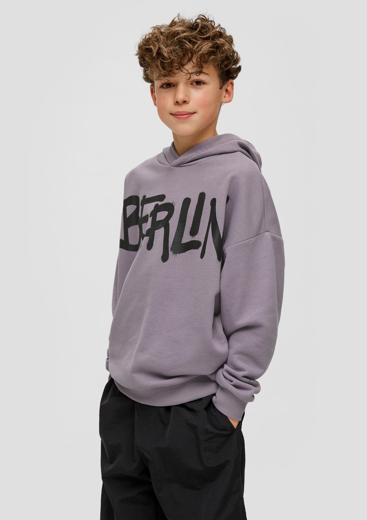s.Oliver Sweatshirt with printed lettering