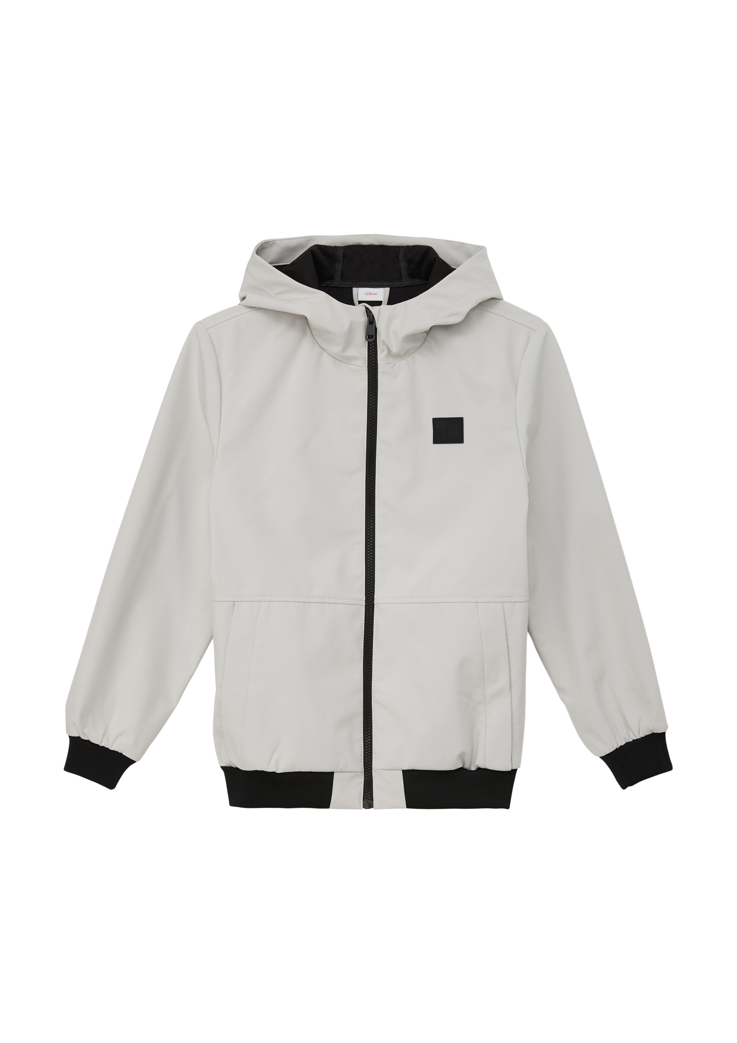 s.Oliver - Softshell-Jacke mit Kapuze, Jungen, creme