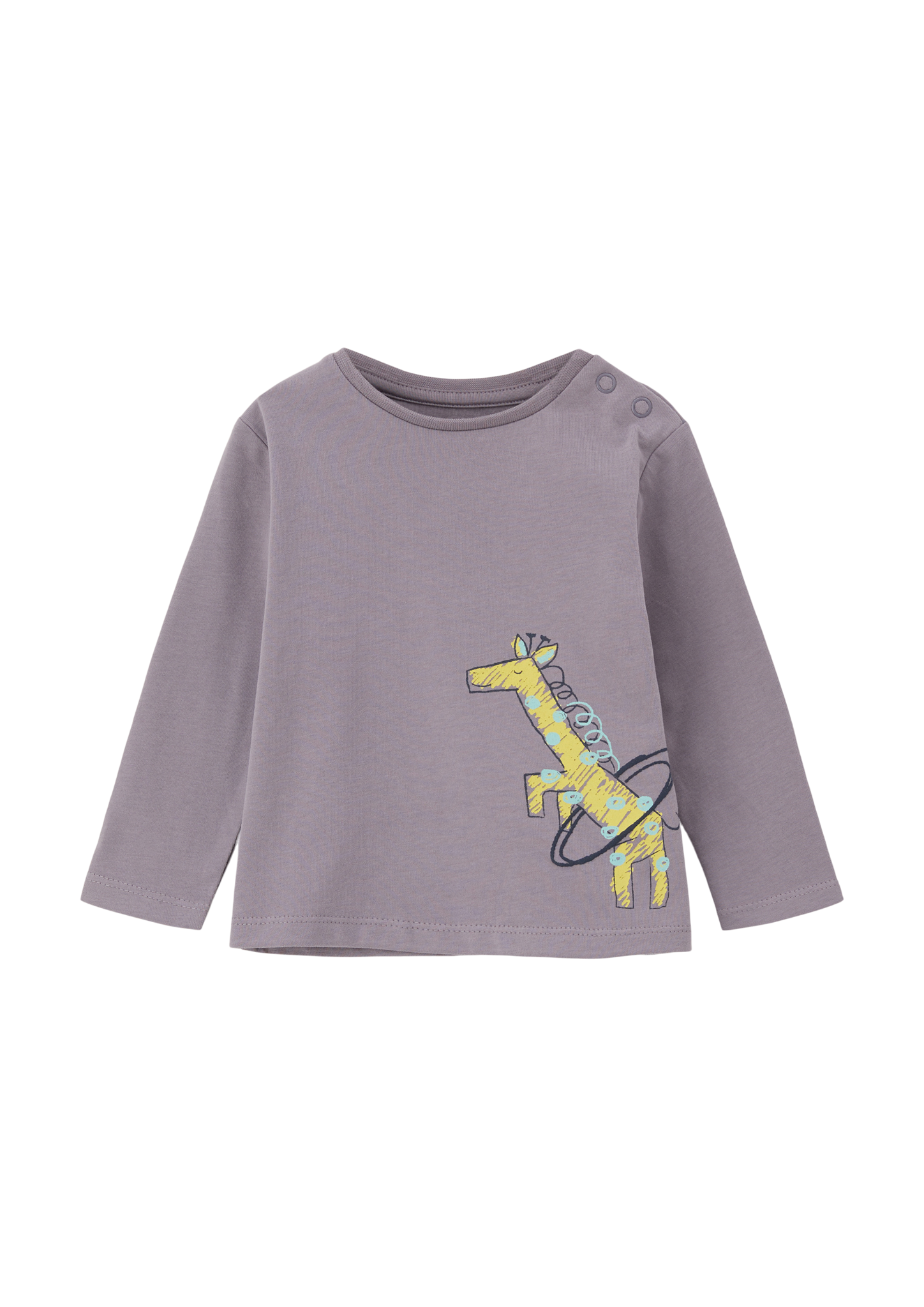 s.Oliver - Longsleeve mit Artwork, Babys, grau