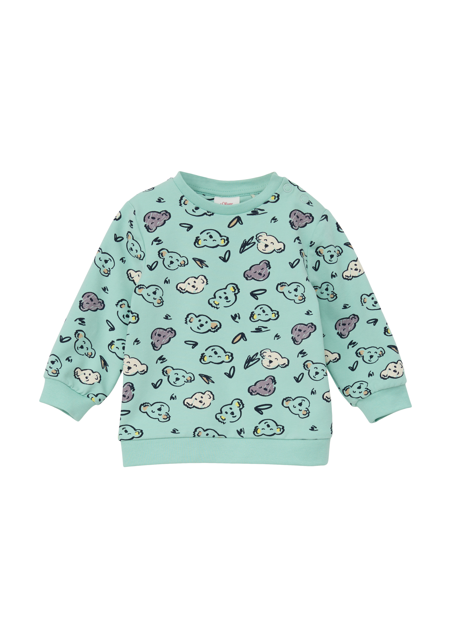 s.Oliver - Sweatshirt mit All-over-Print, Babys, türkis