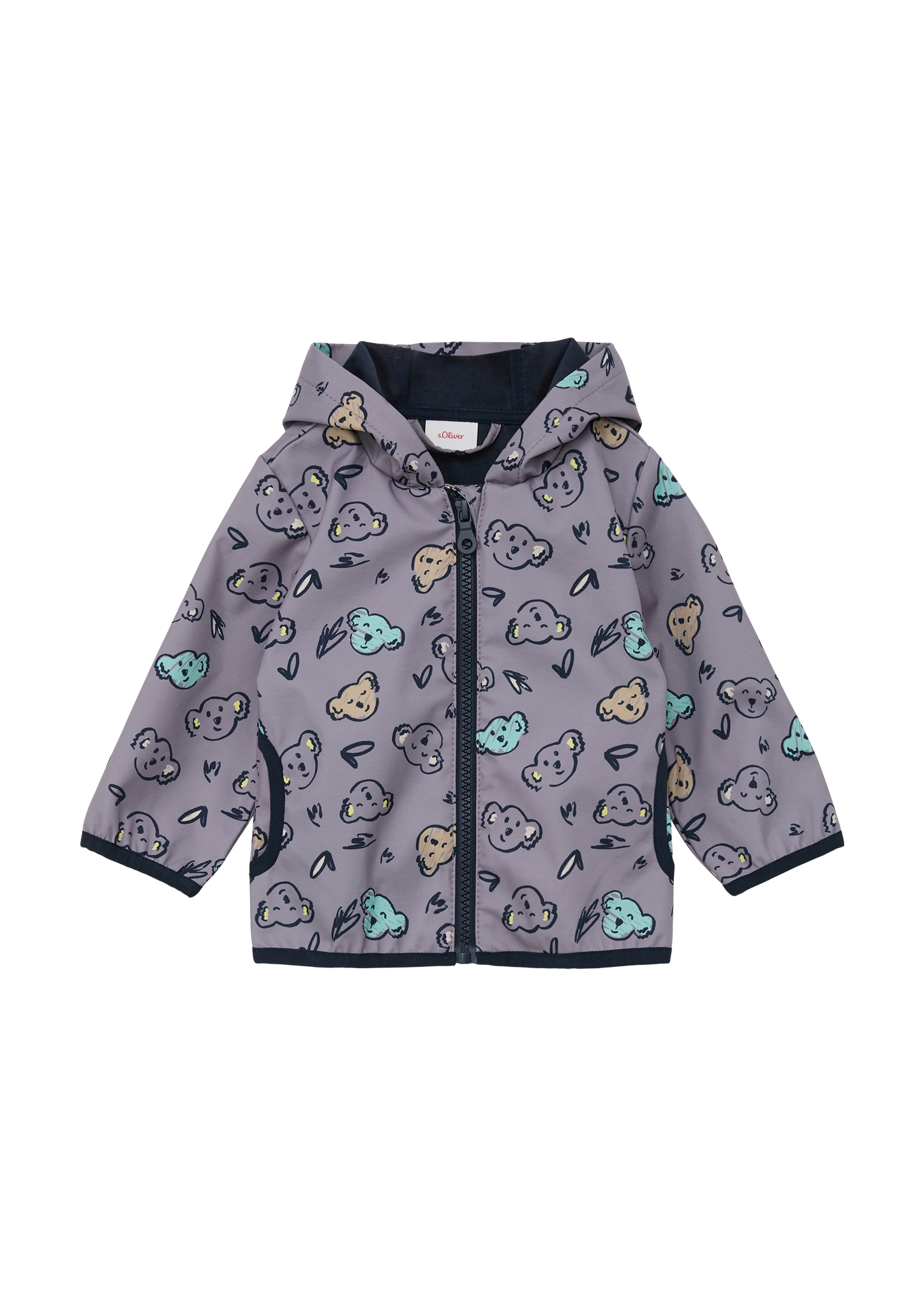 s.Oliver - Softshelljacke mit Kapuze, Babys, grau