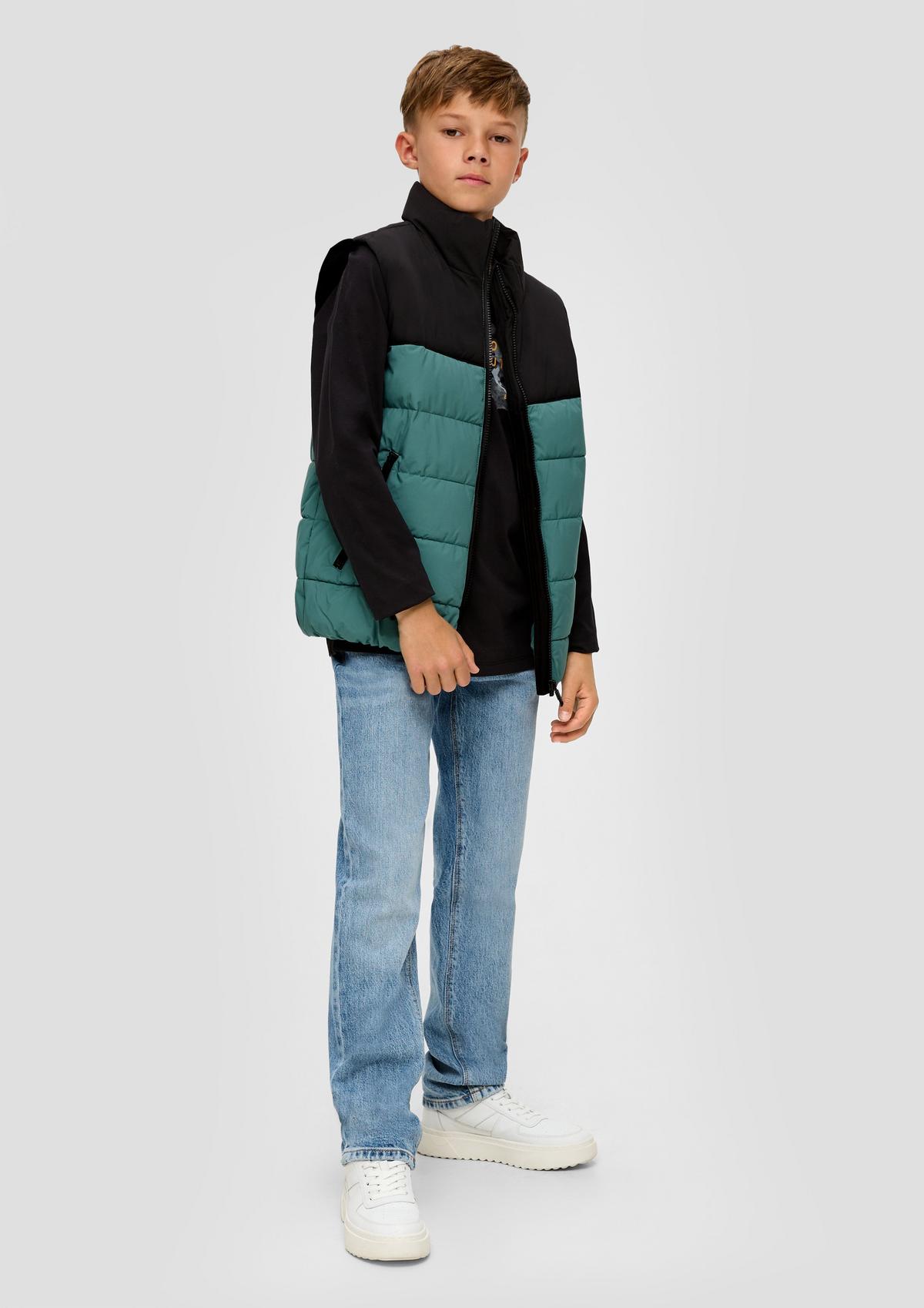 s.Oliver Outdoor body warmer with colour blocking
