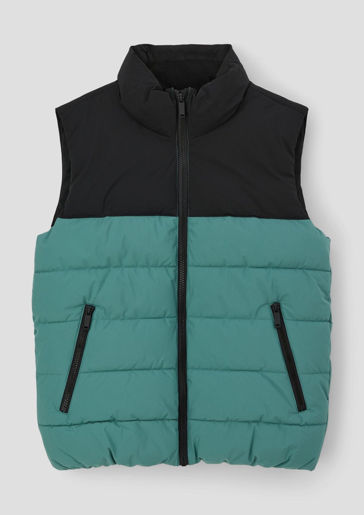 s.Oliver Outdoor body warmer with colour blocking