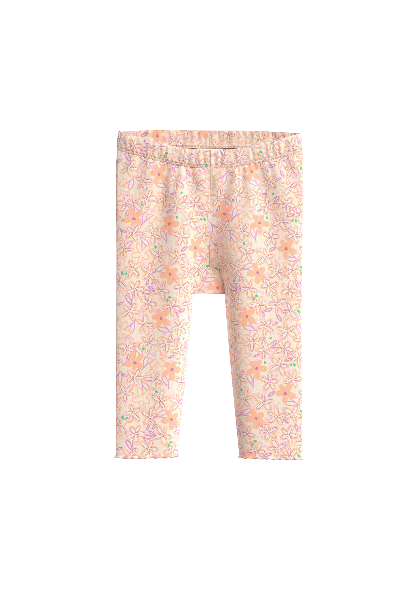 Thumbnail - s.Oliver - Leggings mit All-over-Print, Babys, mehrfarbig