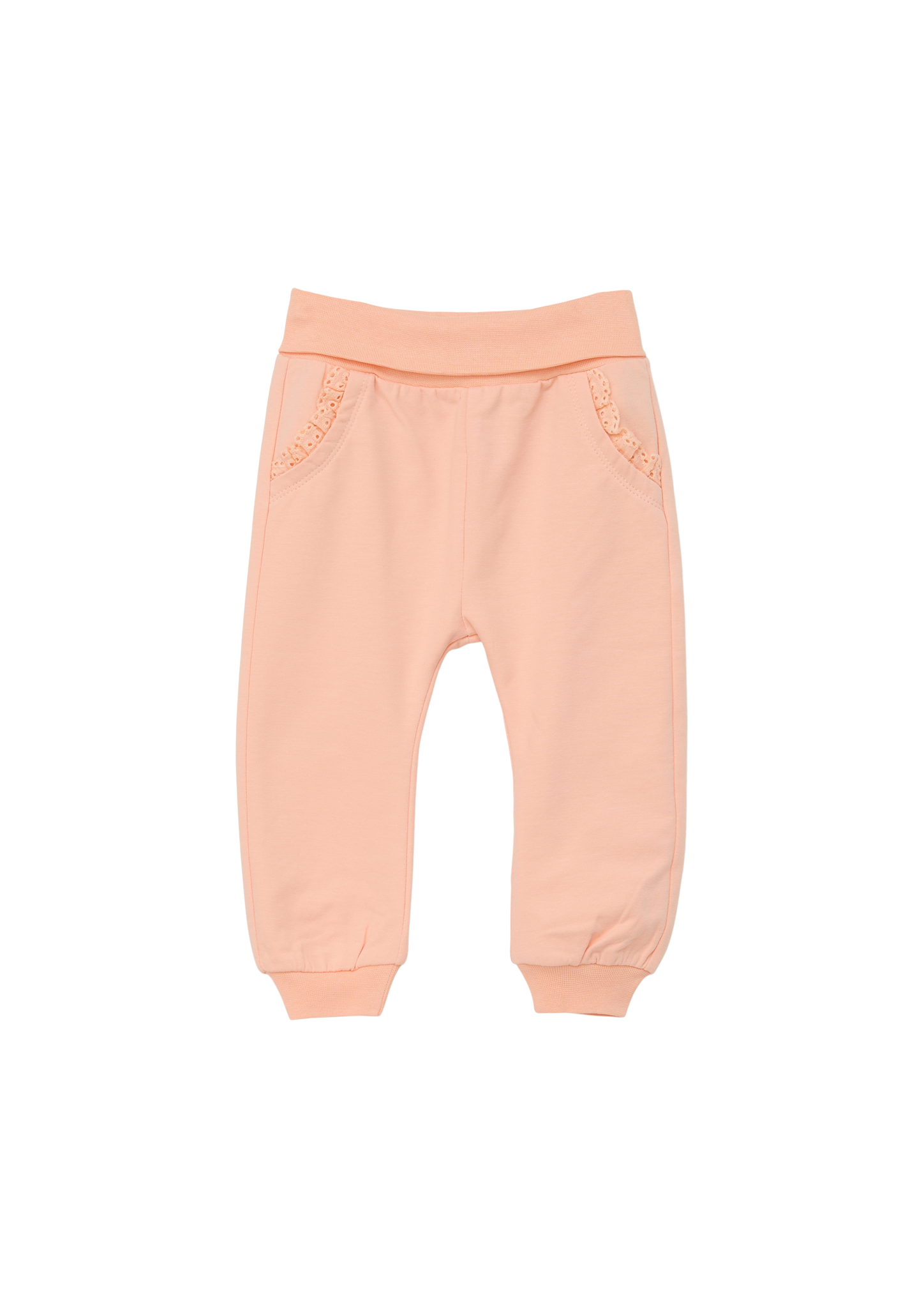 s.Oliver - Jogginghose mit Umschlagbund, Babys, Orange