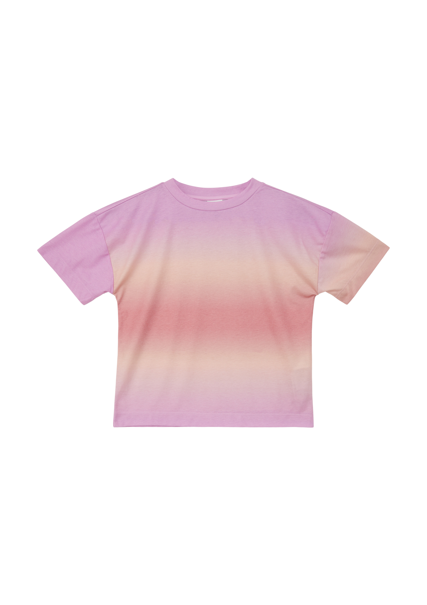 s.Oliver - T-Shirt mit Farbverlauf, Mädchen, Rosa