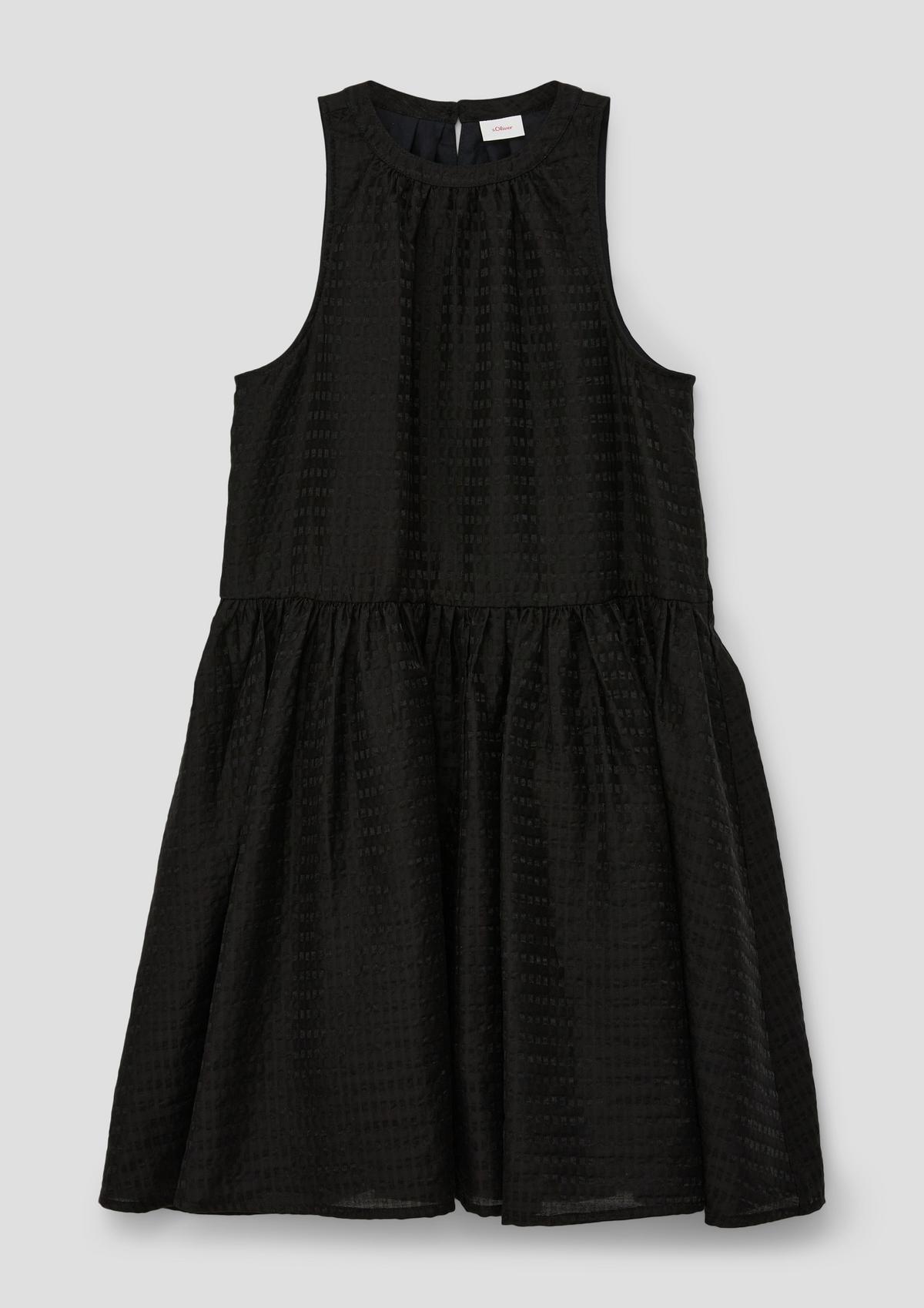 s.Oliver Dress with a textured pattern