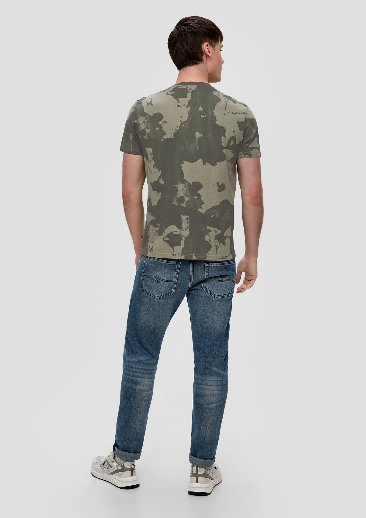 s.Oliver T-Shirt mit All-over-Print