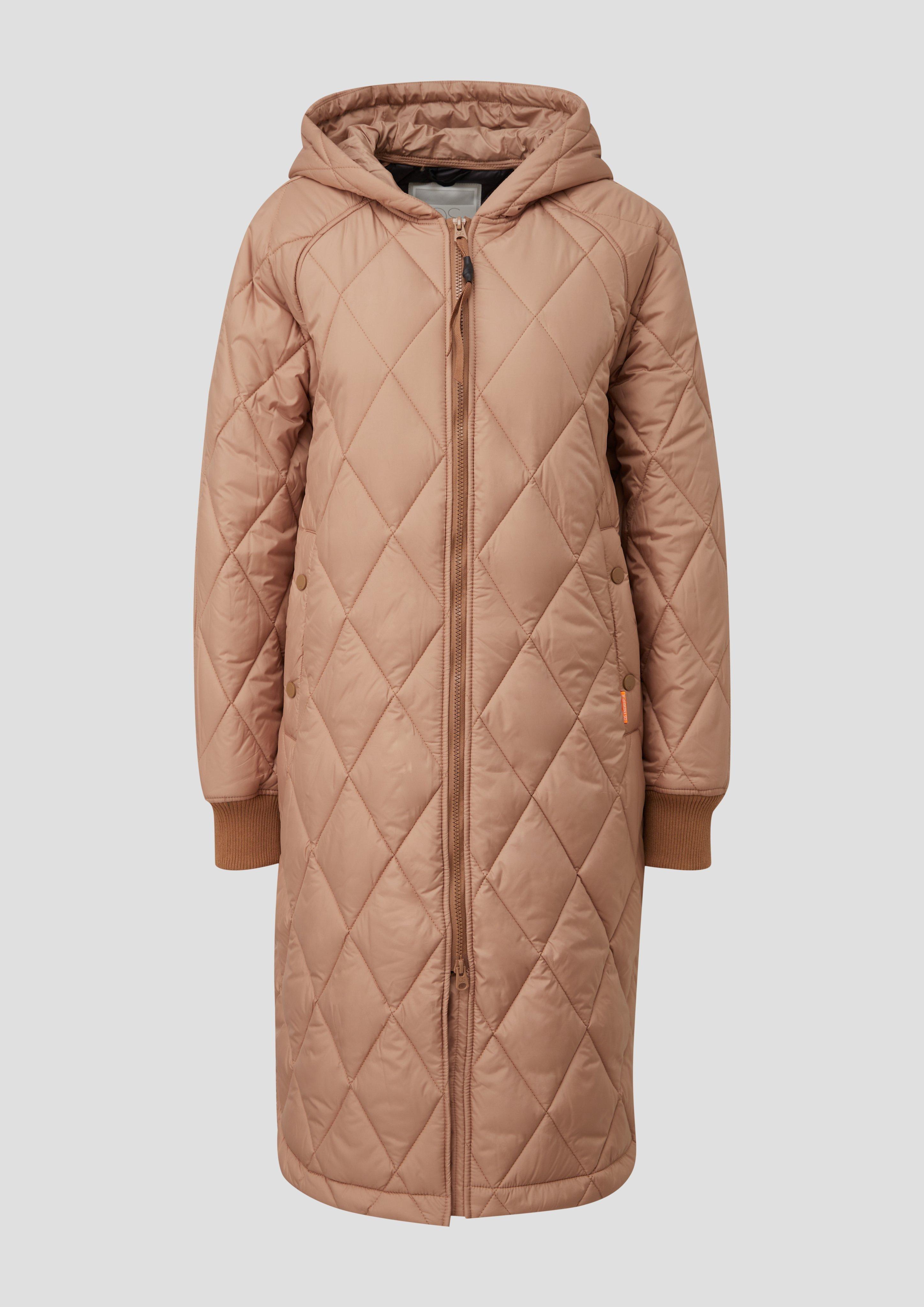 s.Oliver Oversize Mantel mit abgerundetem Saum