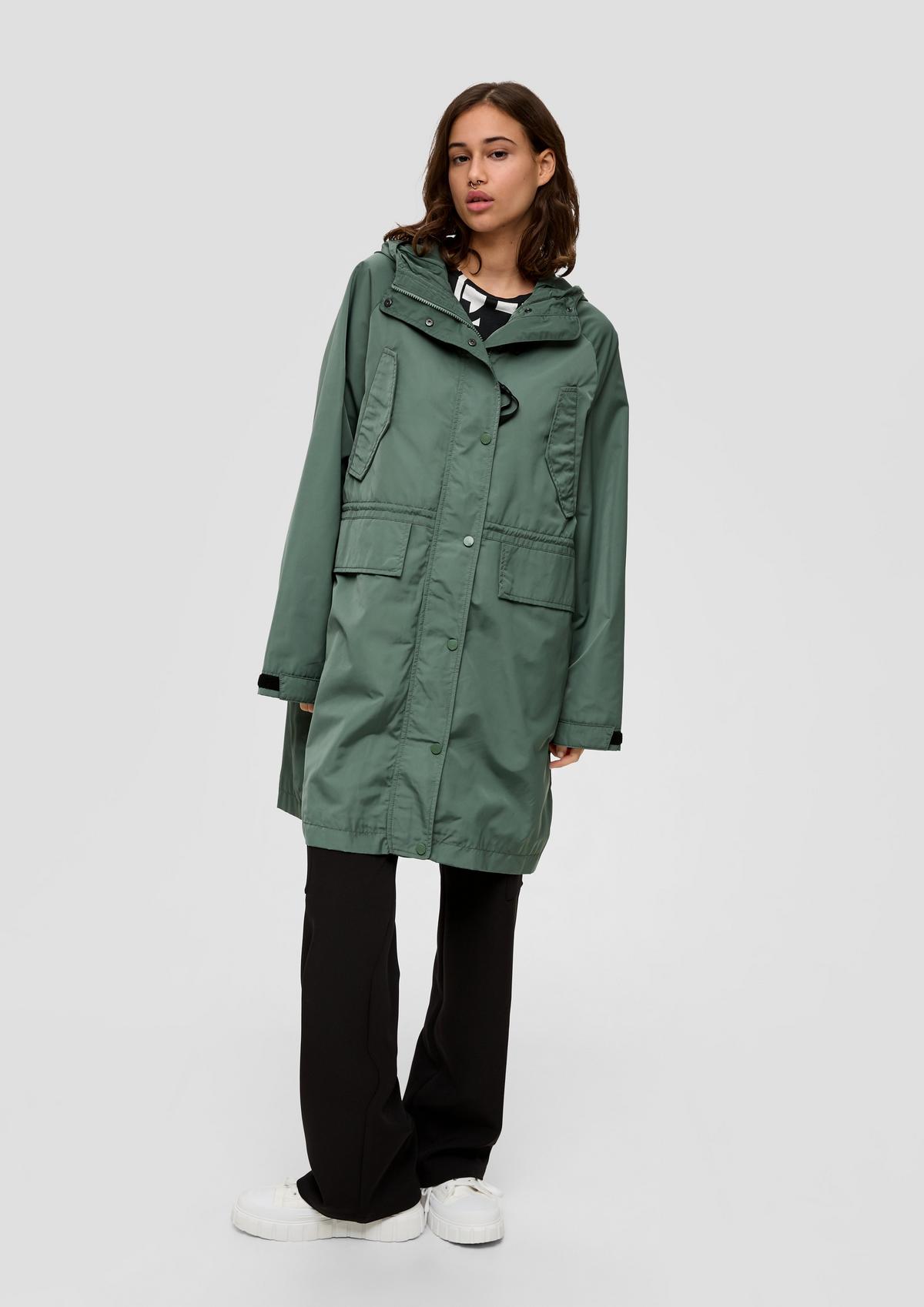 Outerwear mantel in oversized fit