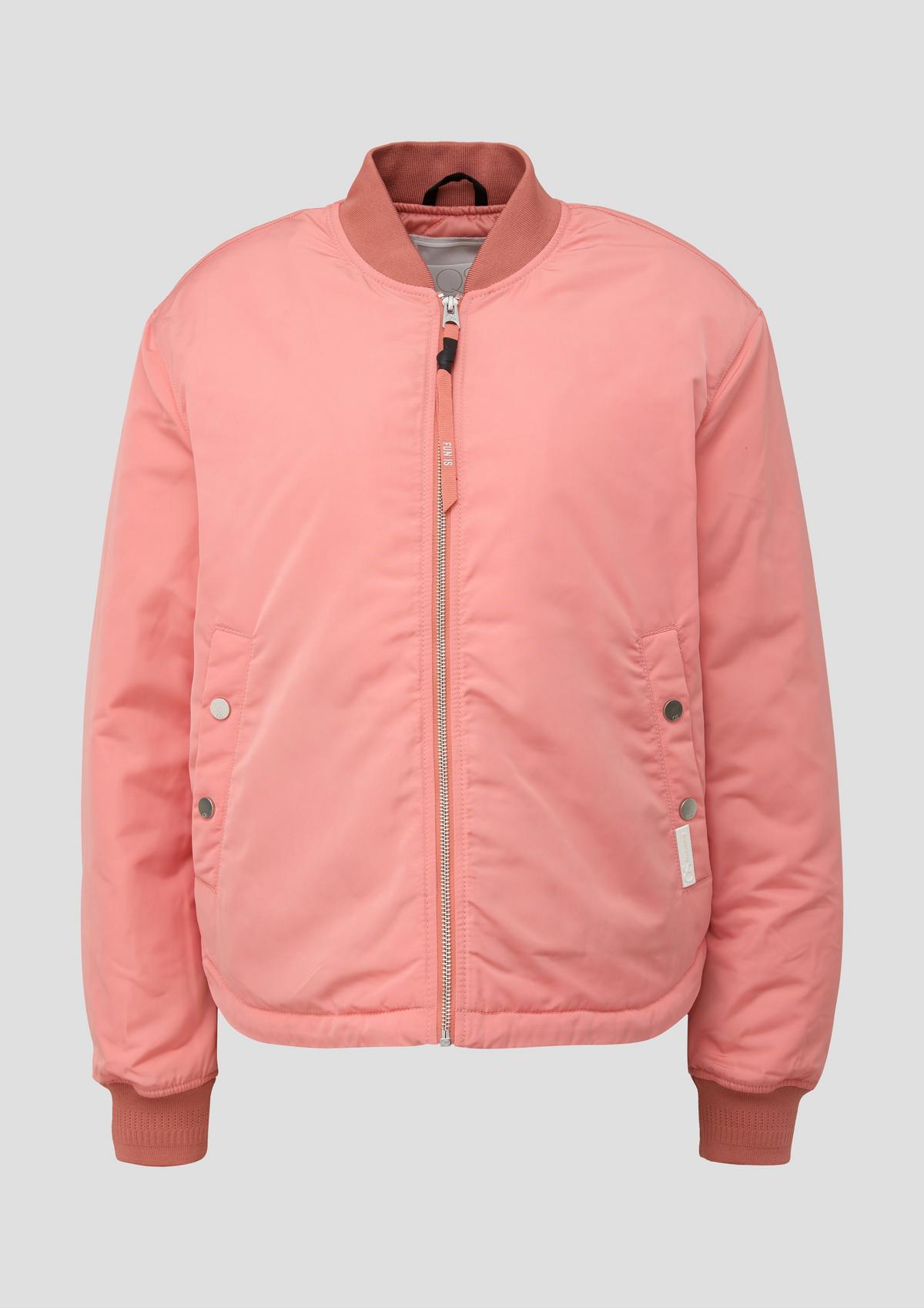 s.Oliver Bomber jacket with a stand-up collar