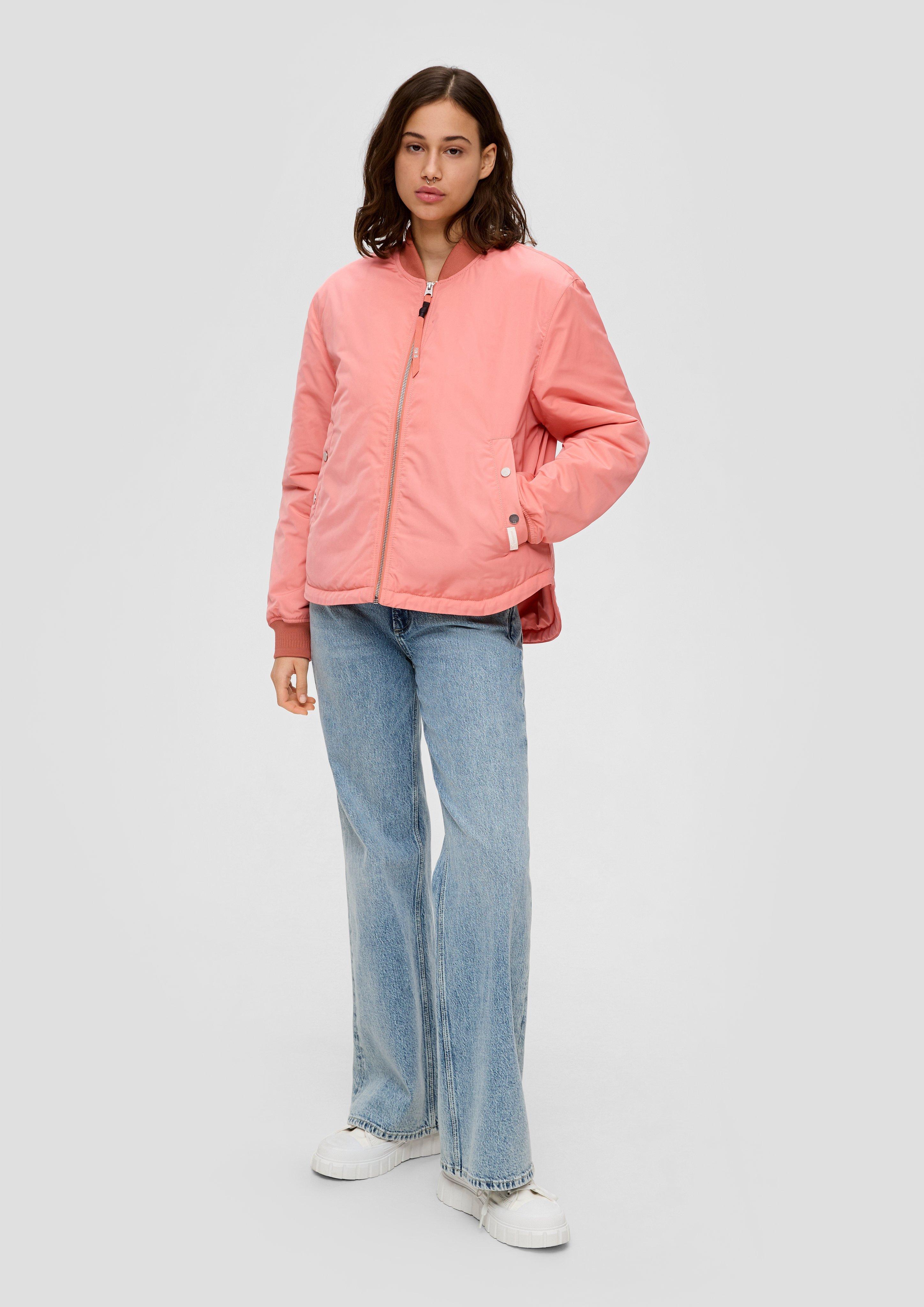 s.Oliver 2145120 dames Blouson van satijn