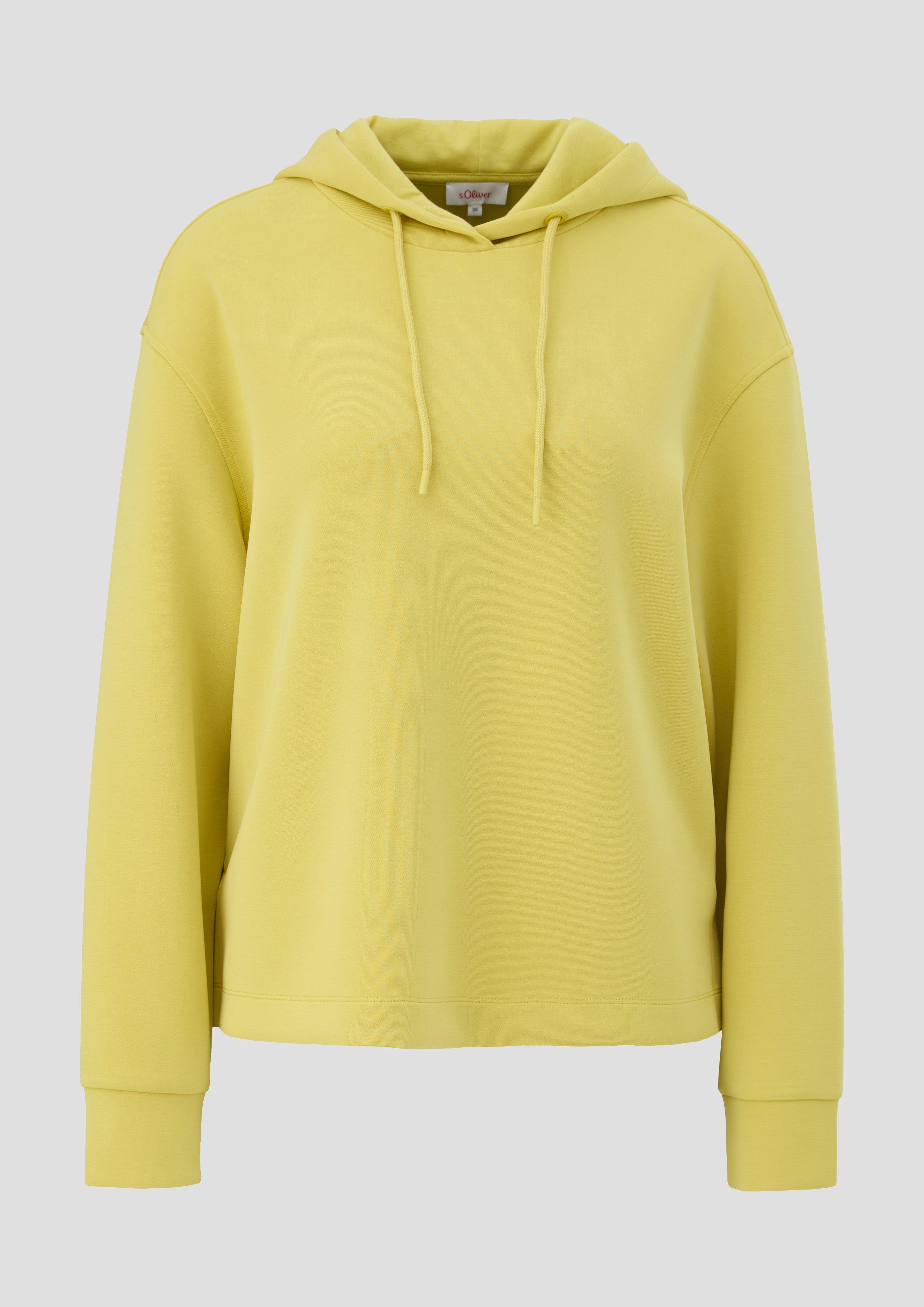 s.Oliver - Hoodie aus Modalmix, Damen, gelb