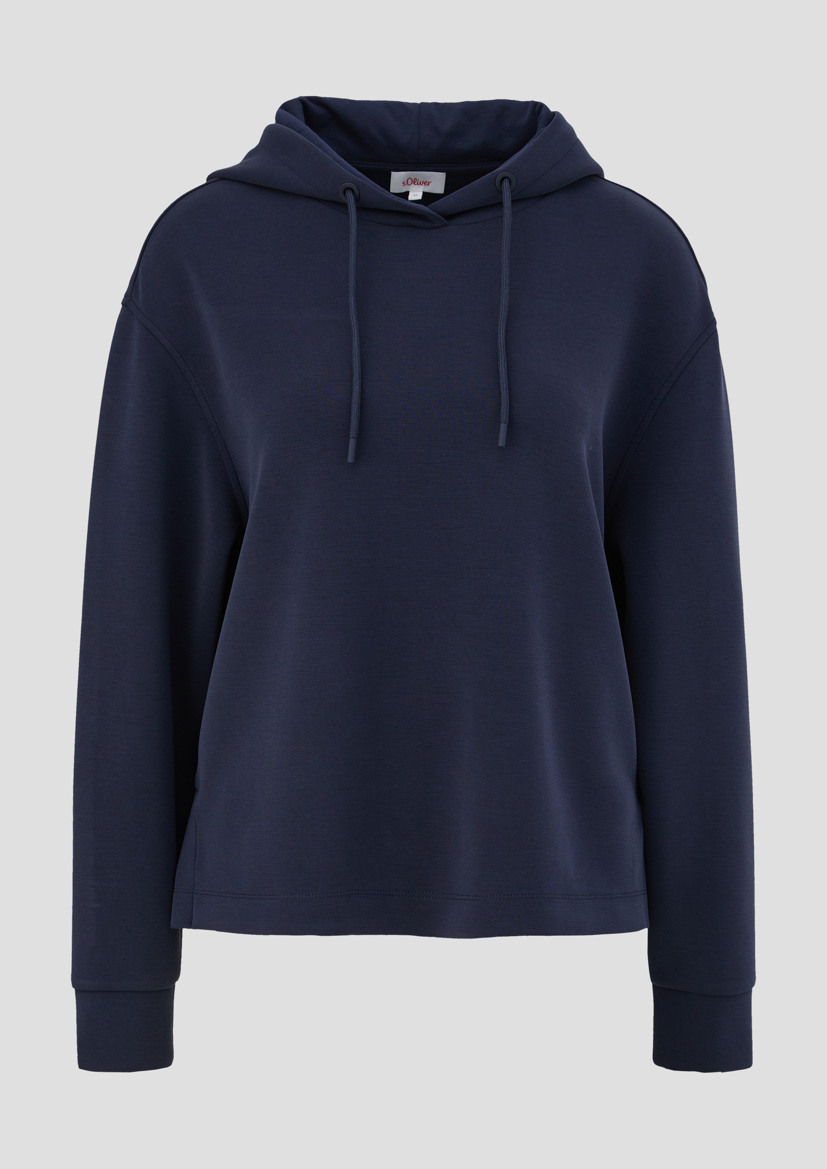 s.Oliver - Hoodie aus Modalmix, Damen, blau