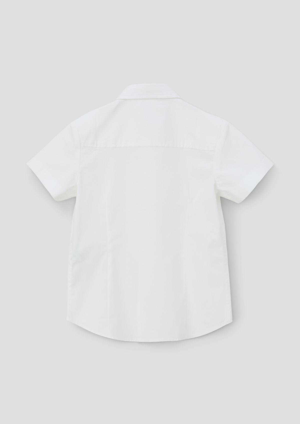 s.Oliver short sleeve poplin shirt