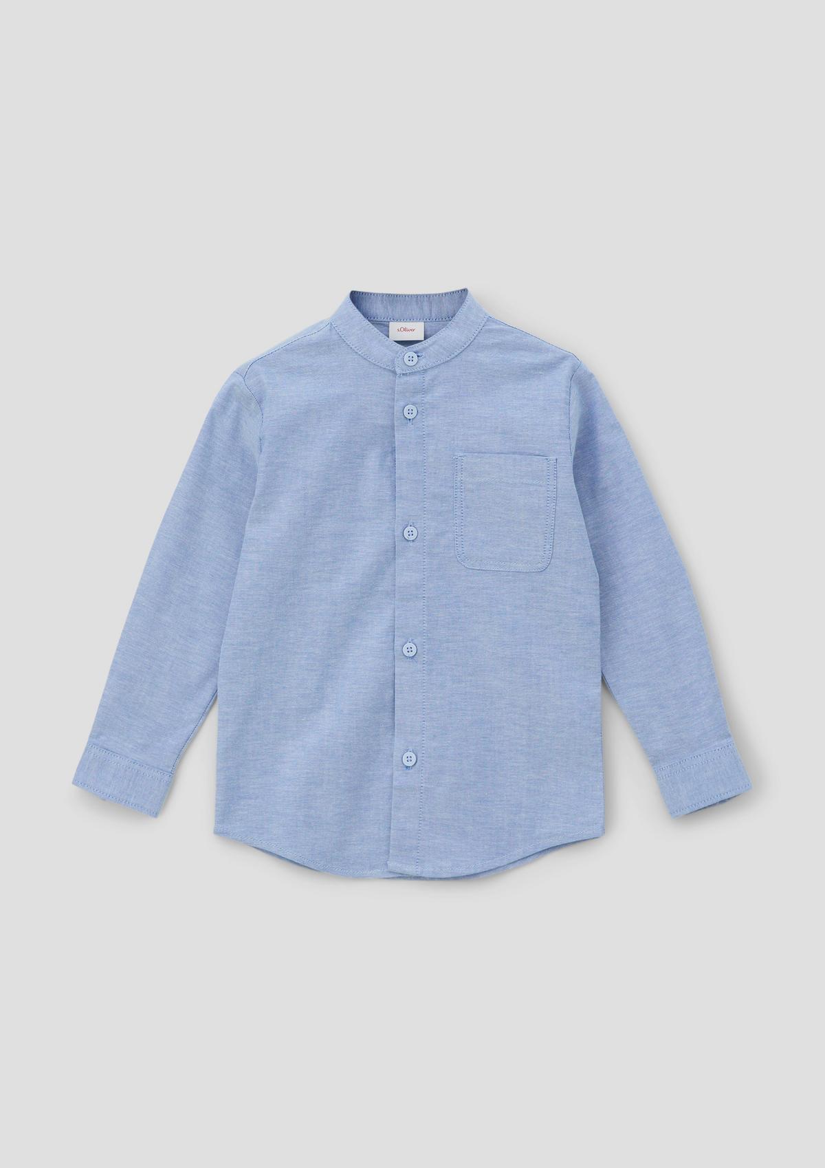 s.Oliver Long sleeve shirt with a stand-up collar
