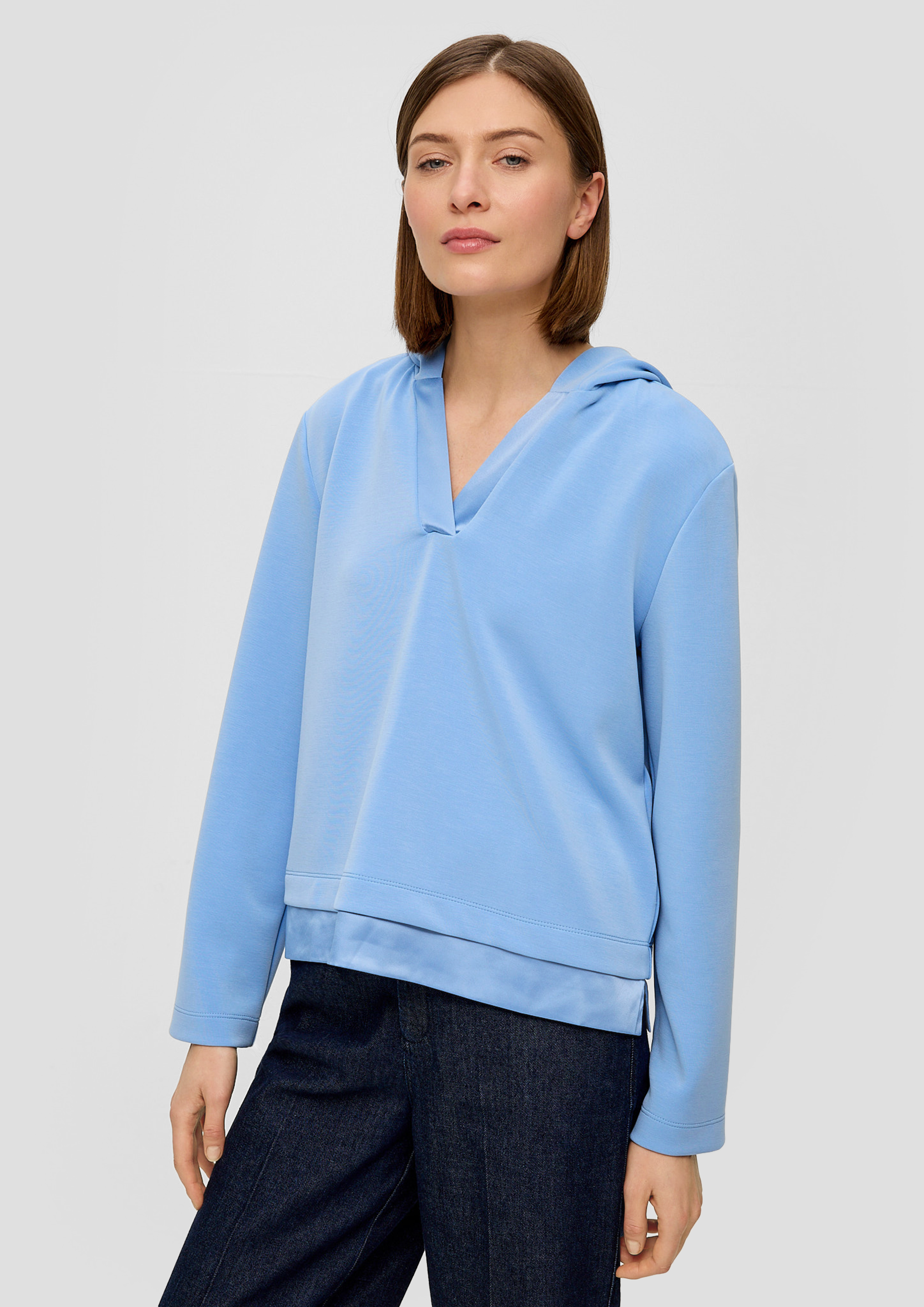 S.Oliver Scuba-Sweatshirt mit Kapuze