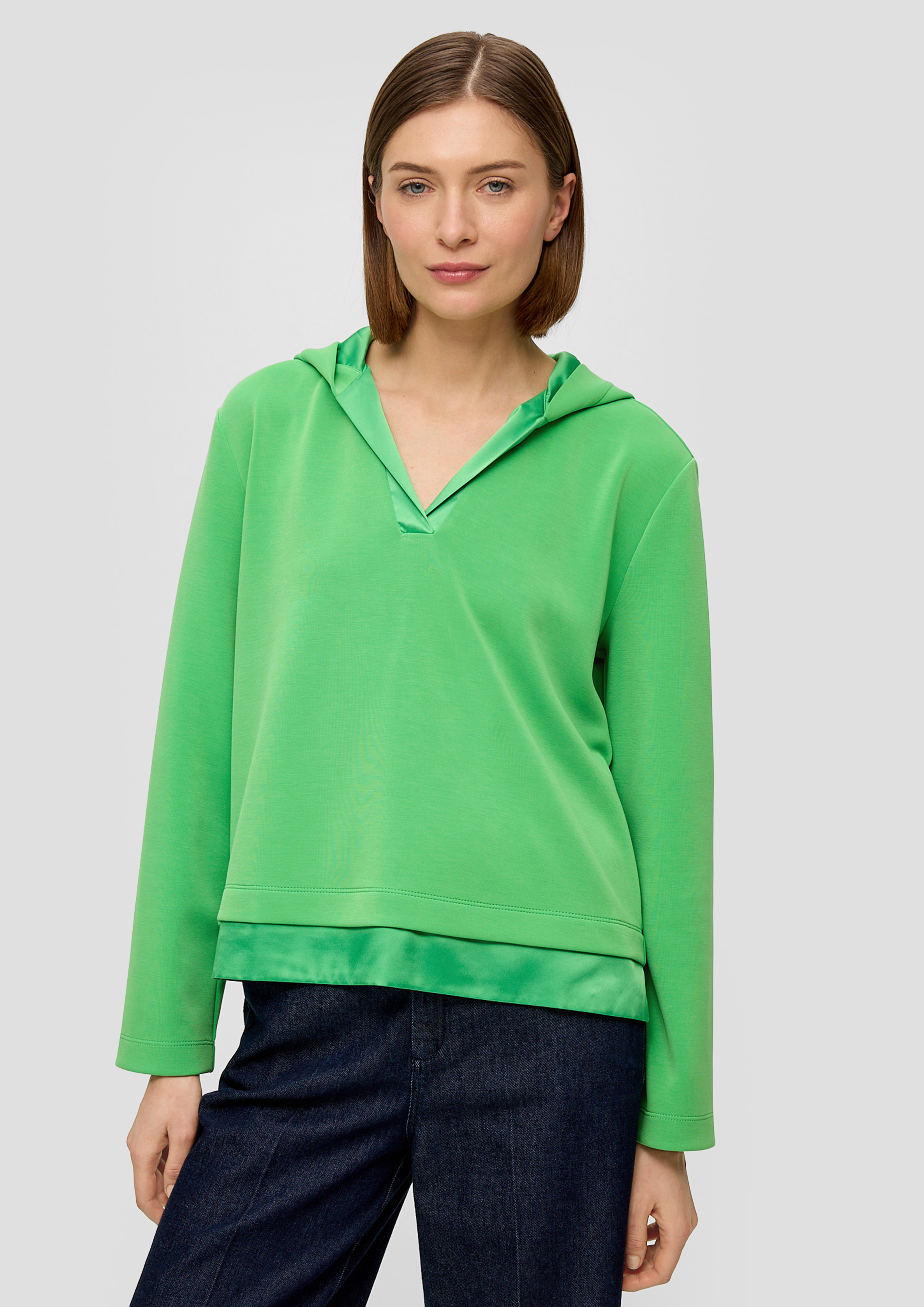 S.Oliver Scuba-Sweatshirt mit Kapuze