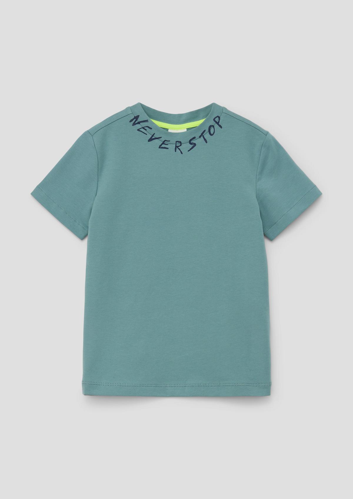 s.Oliver T-shirt en jersey à imprimé au dos