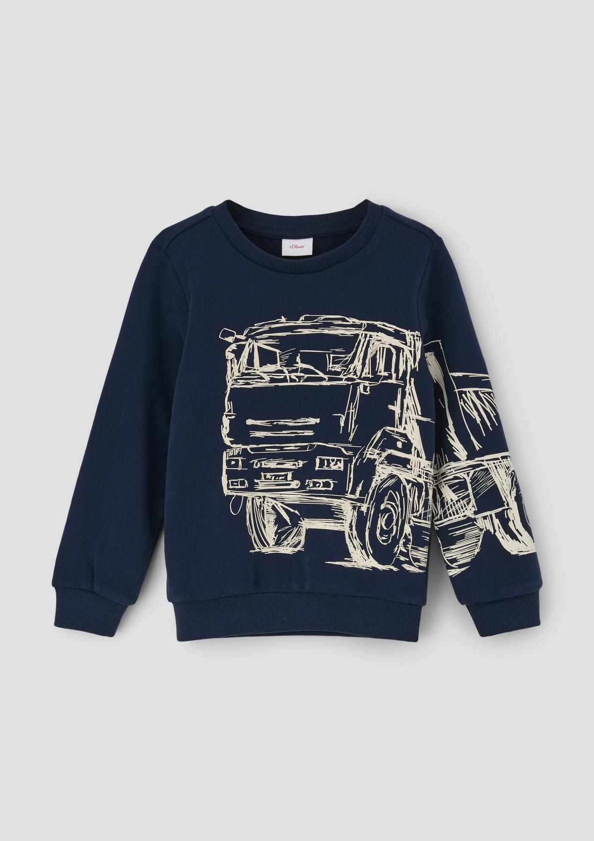 s.Oliver Sweatshirt with a graphic print