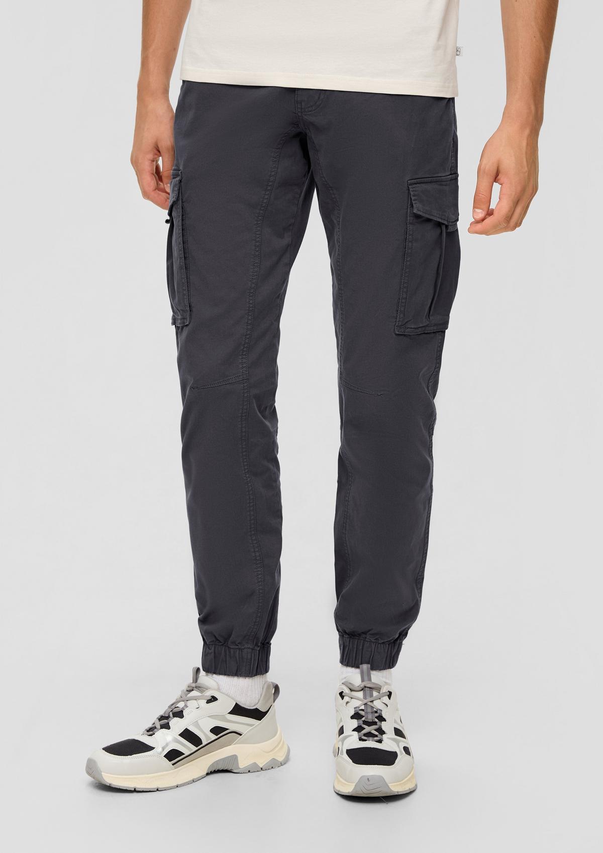 s.Oliver Stretch cotton cargo trousers