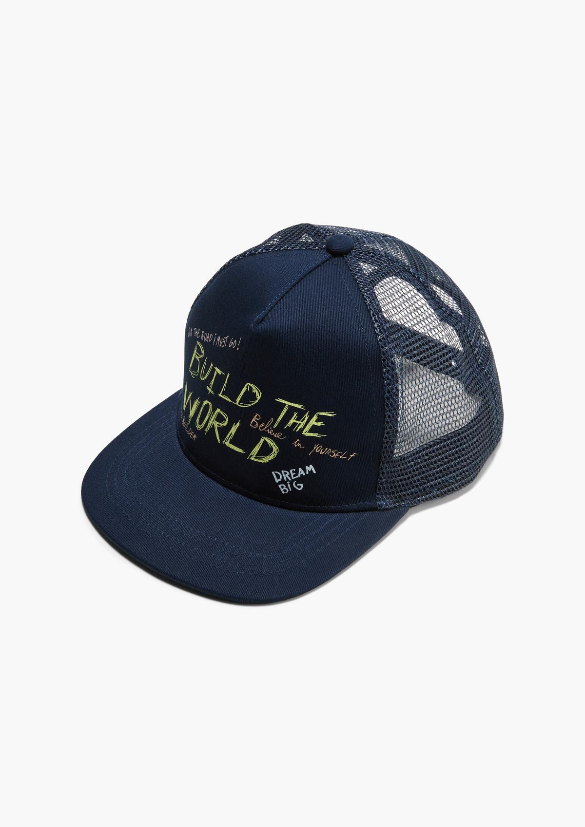 s.Oliver Trucker cap with front print
