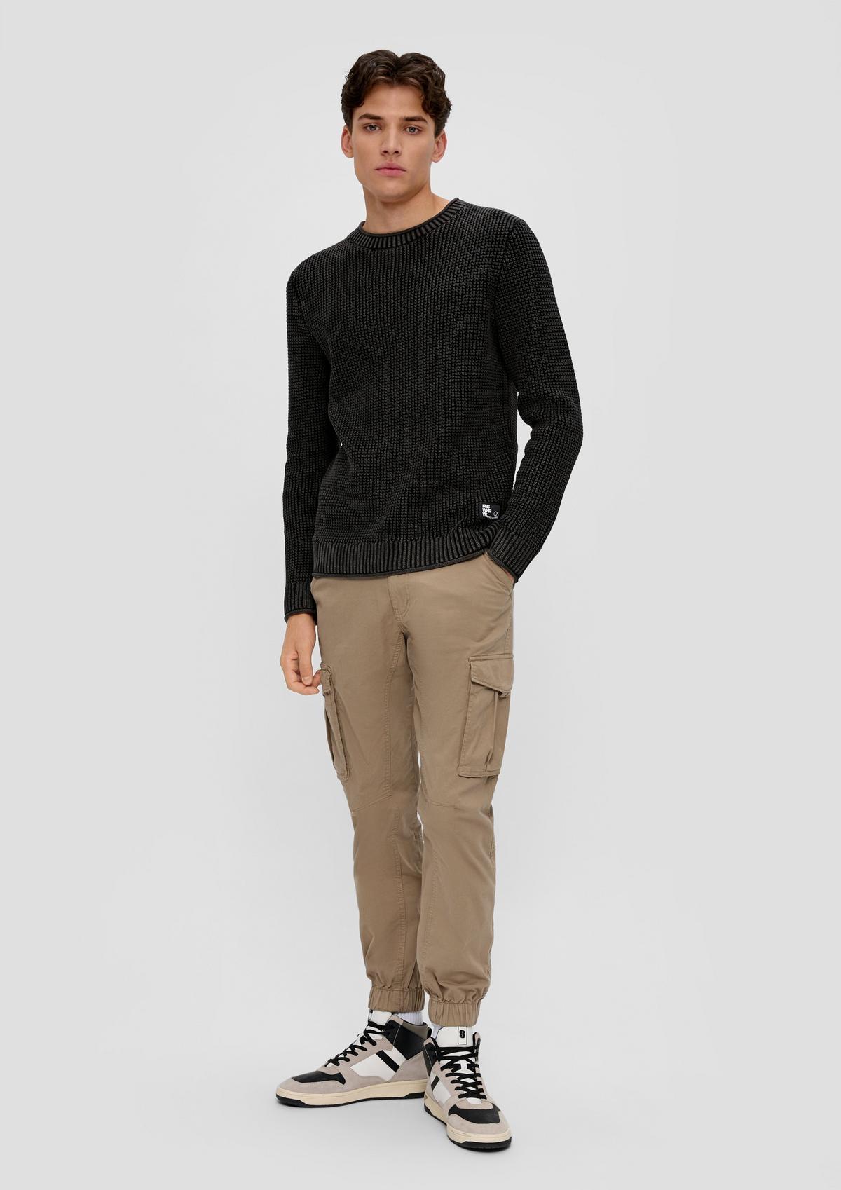 s.Oliver Cargo trousers with a tapered leg
