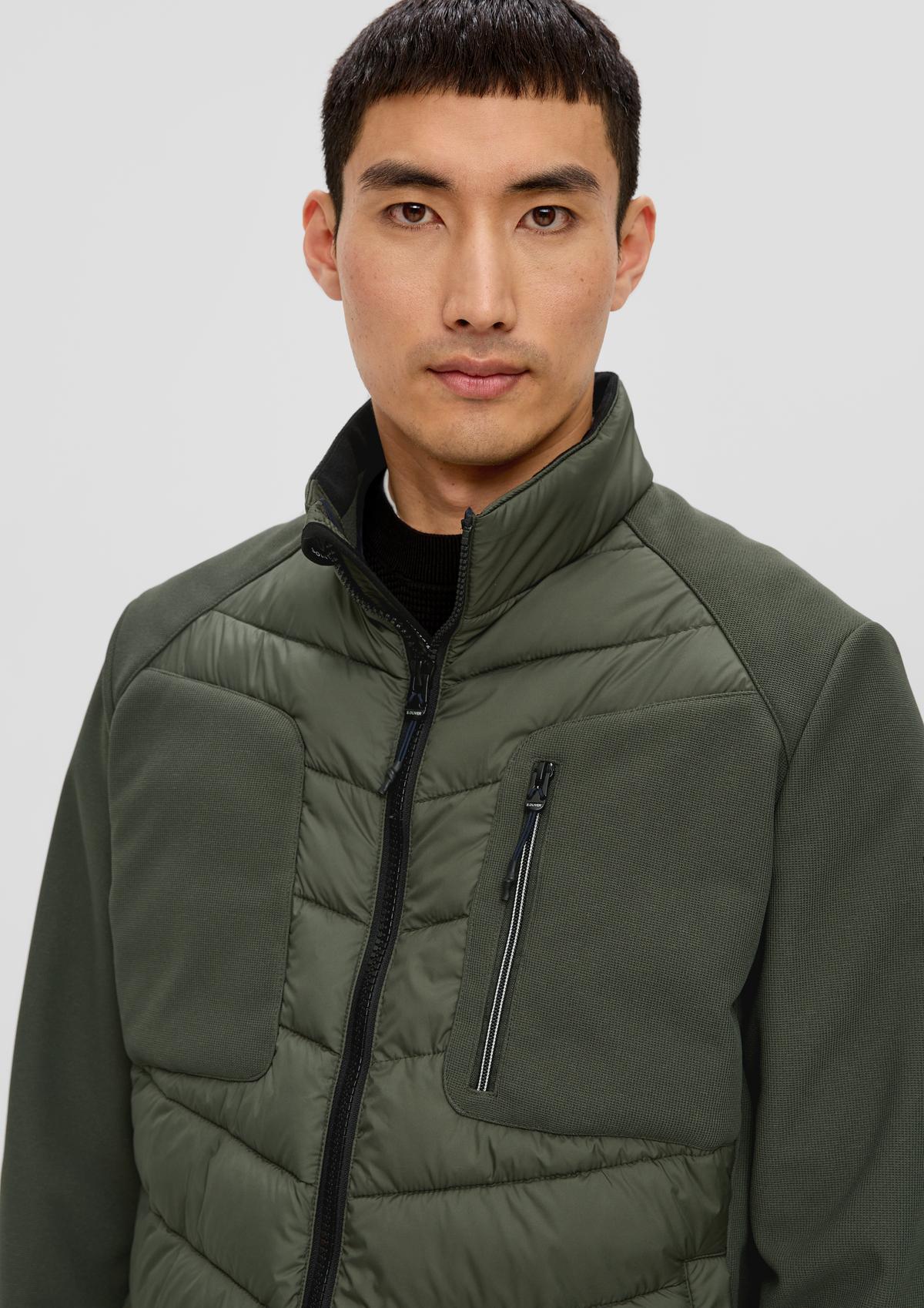 s.Oliver Softshell jacket with contrasting details