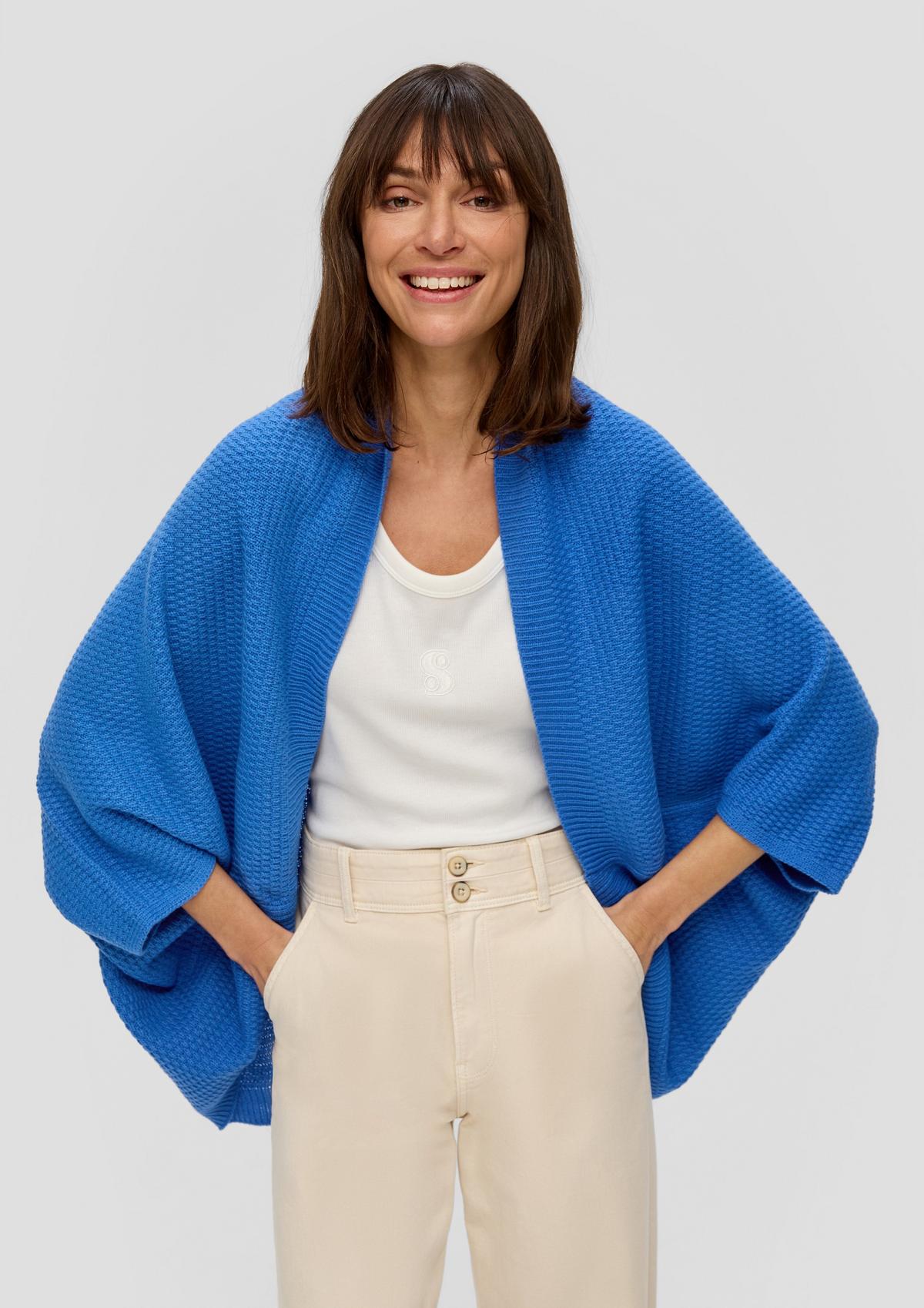 s.Oliver Wool-look poncho