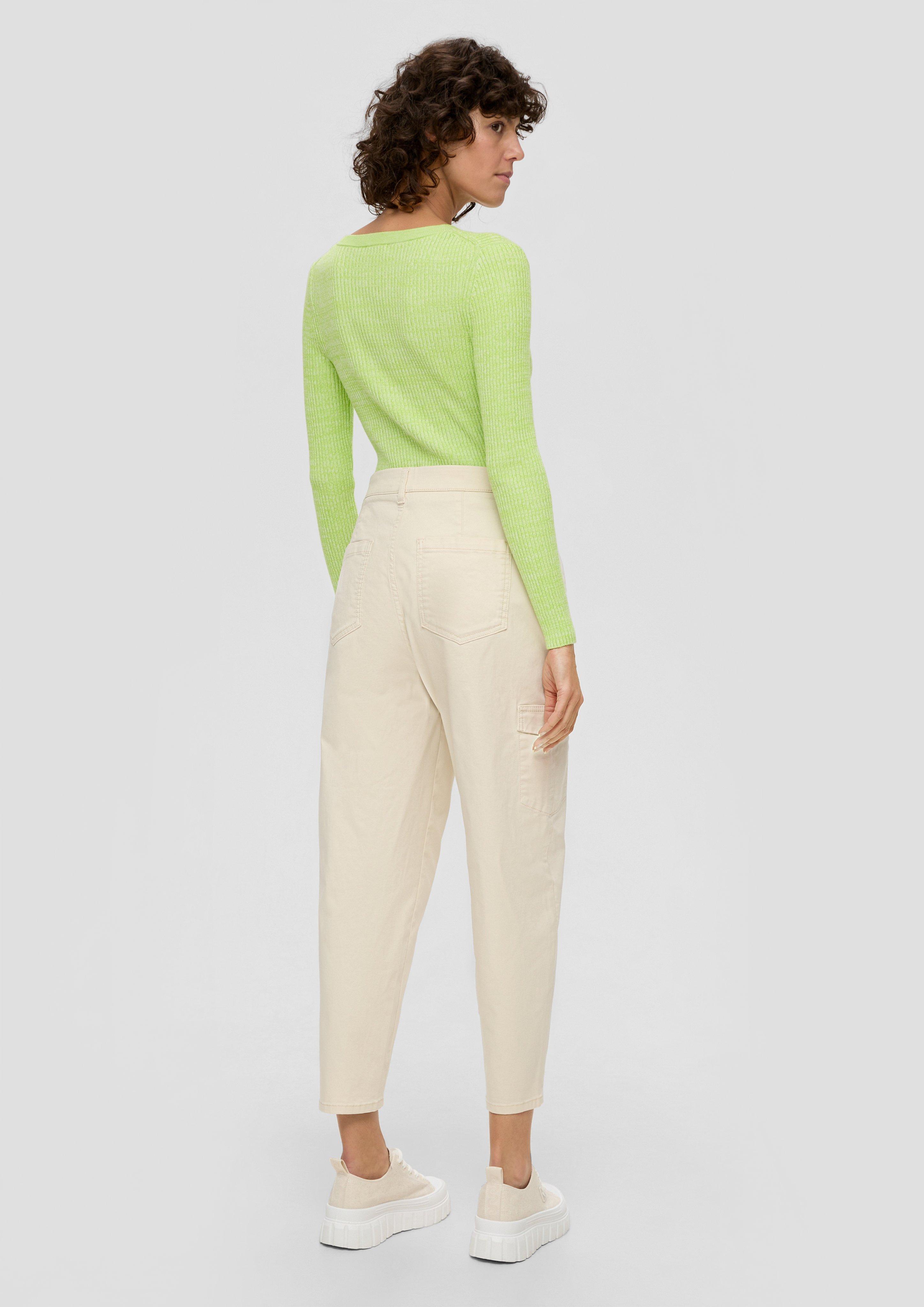 OPUS Damen Culotte MILENI – Bequeme Weite Hose Mit Crinkle-Optik & Komfortbund | Lässig & Stylisch