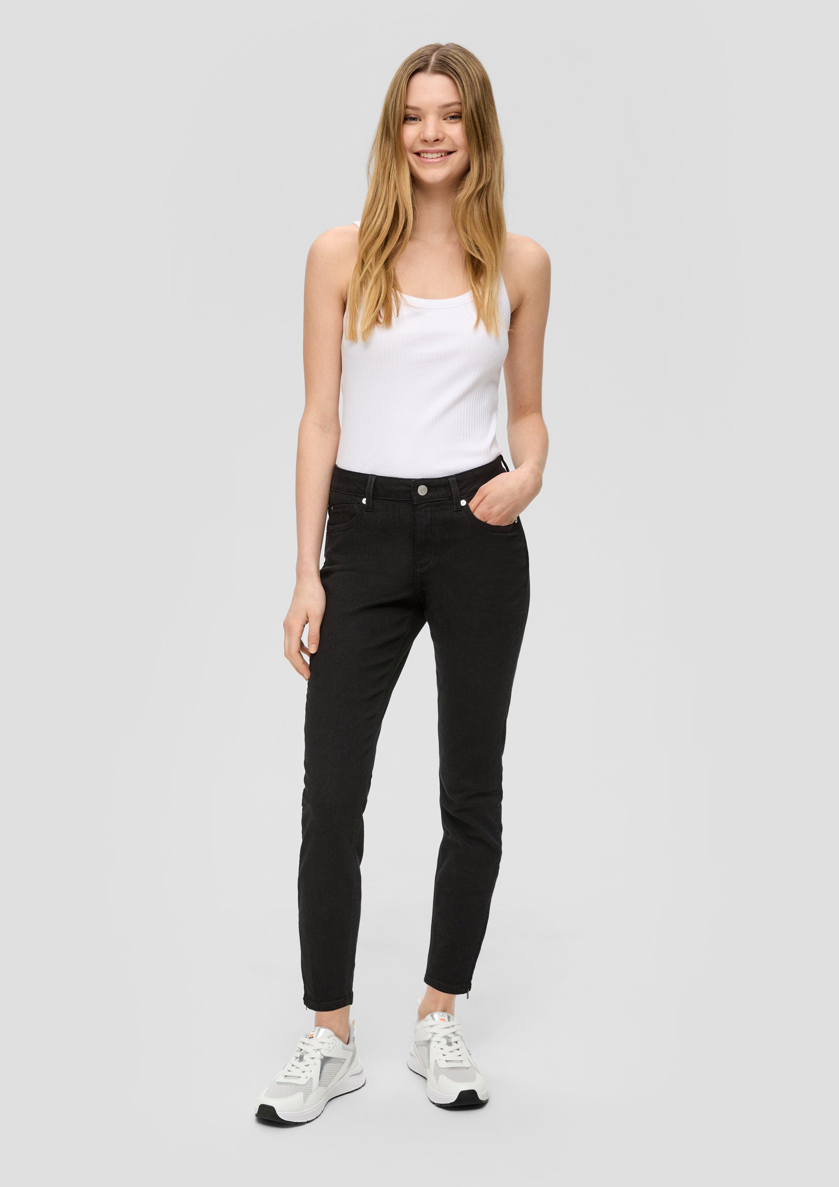 S.Oliver Ankle-Jeans Sadie / Skinny Fit / Mid Rise / Skinny Leg