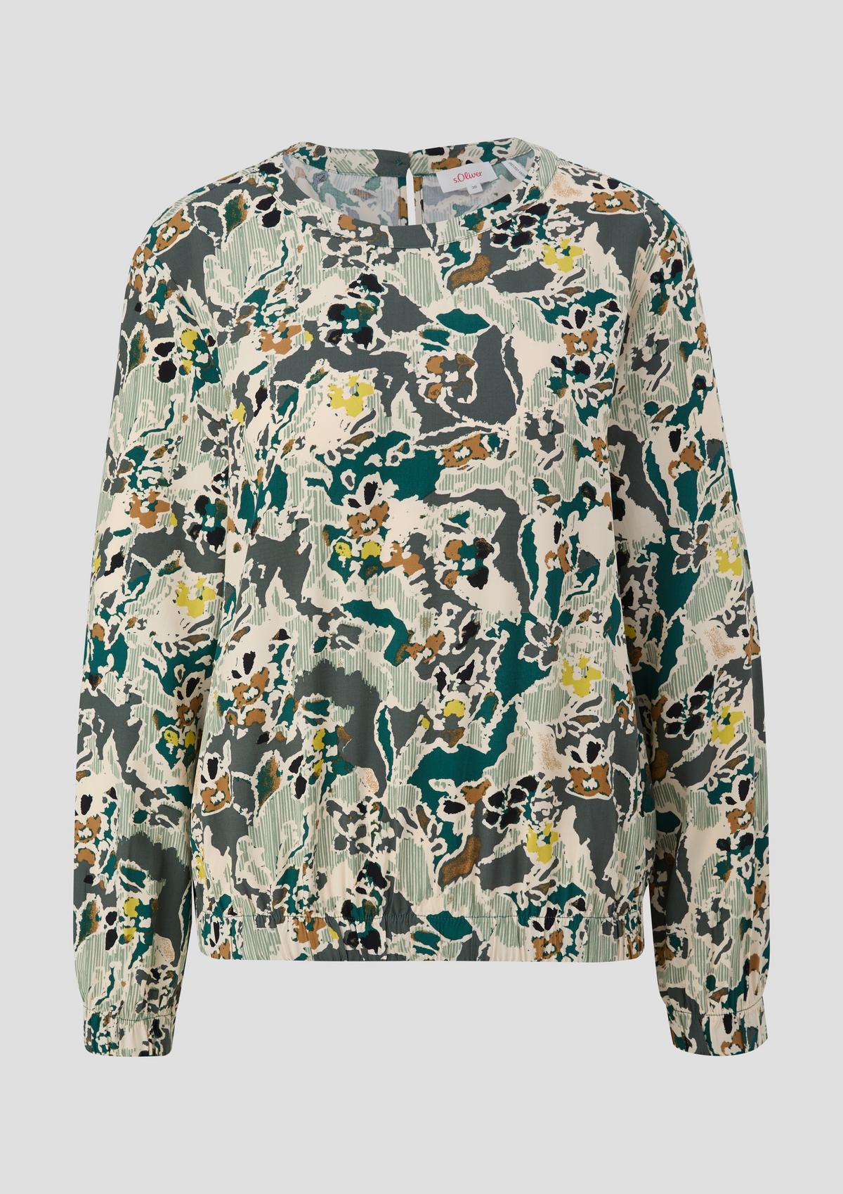 s.Oliver Bluse mit All-over-Print