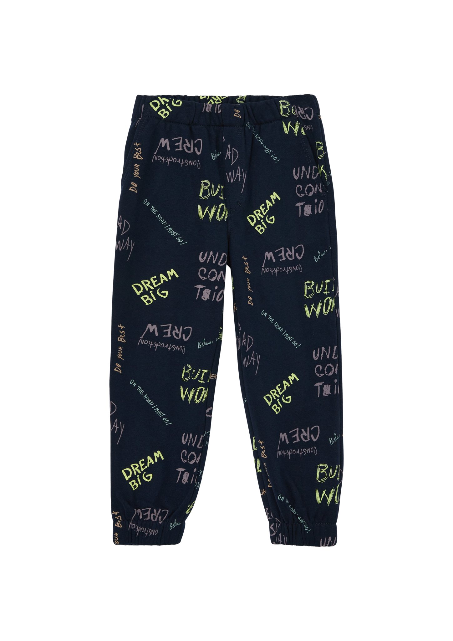 s.Oliver - Leggins mit All-over-Print, Kinder, blau