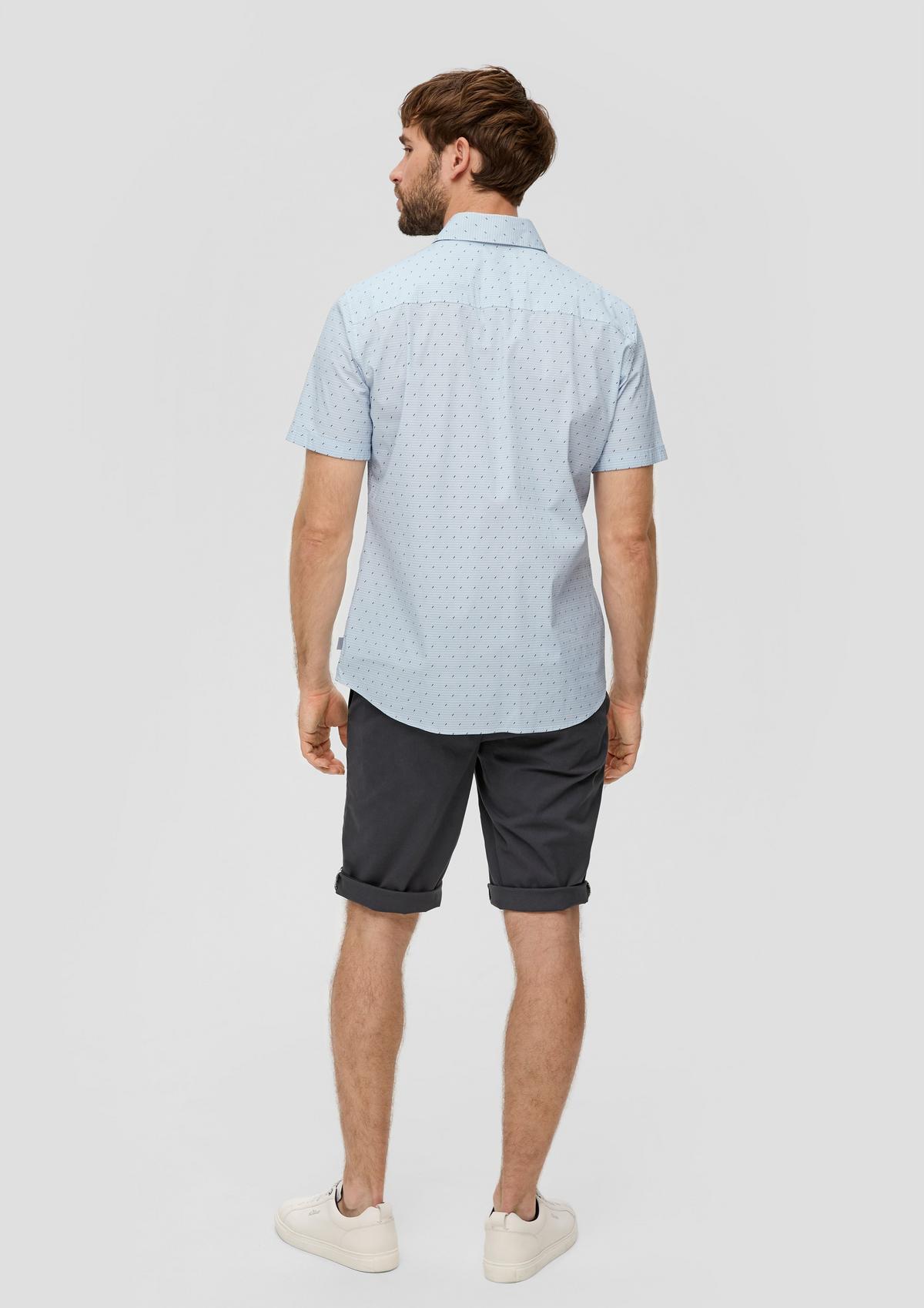 s.Oliver Overhemd met korte mouwen en opgestikte zak