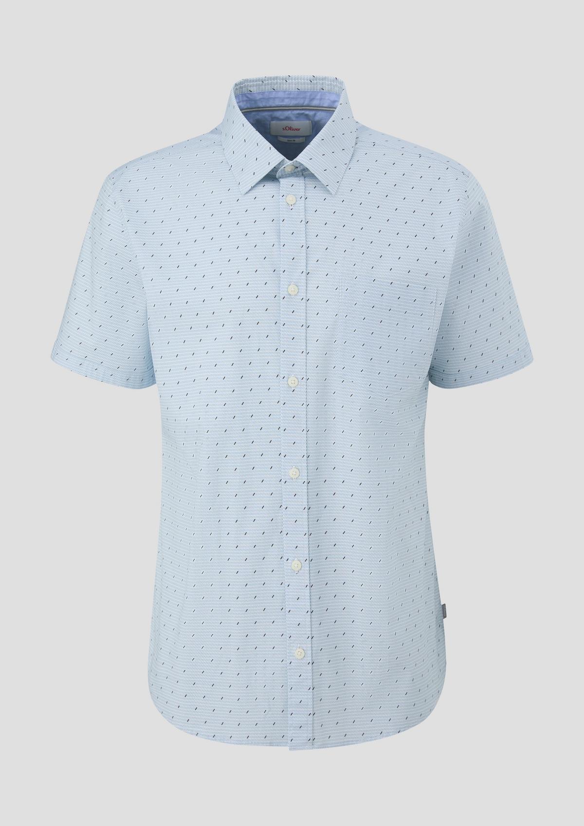 s.Oliver Short sleeve shirt with patch pocket