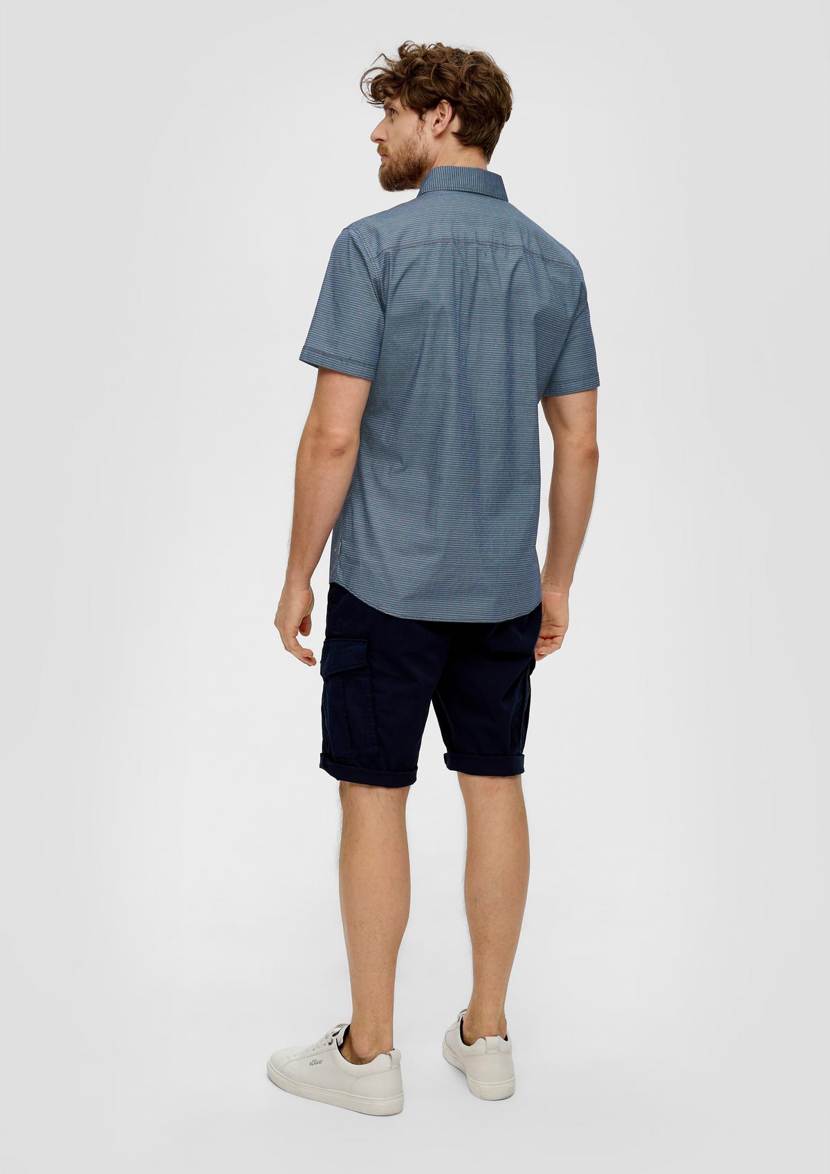 s.Oliver Overhemd met korte mouwen en opgestikte zak