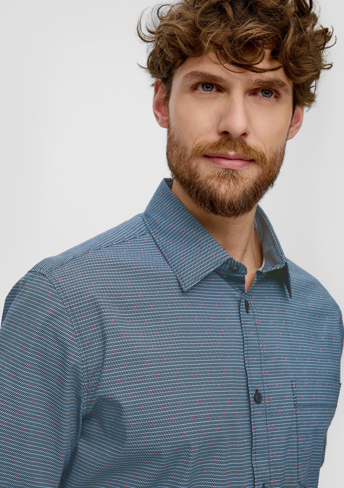 s.Oliver Short sleeve shirt with patch pocket