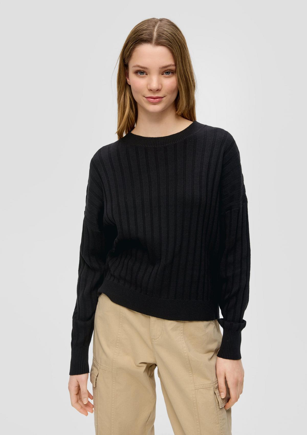 s.Oliver Soft knitted jumper in a cotton blend