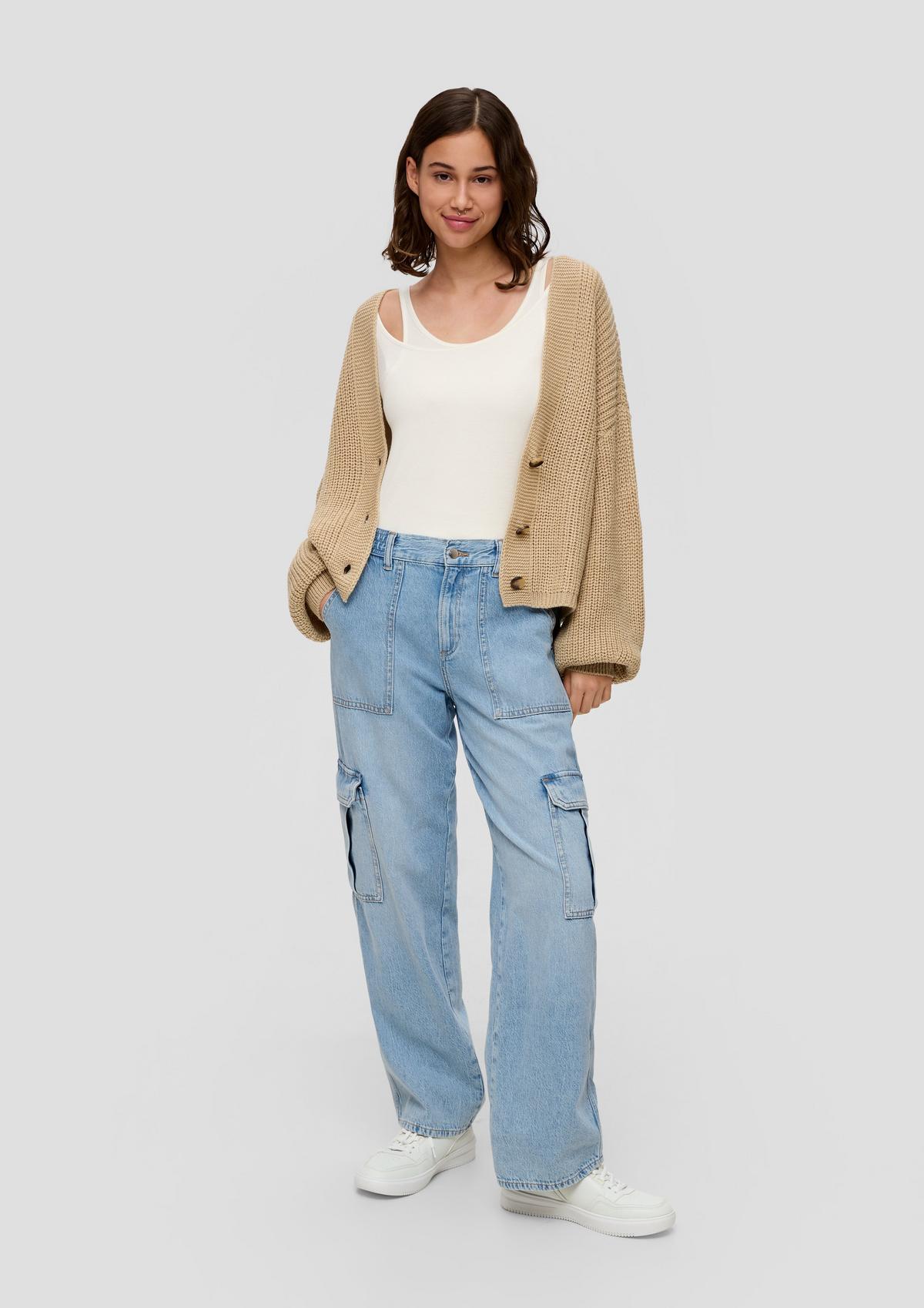 s.Oliver Jeans / Slim Fit / Mid Rise / Wide Leg / Cargo Style