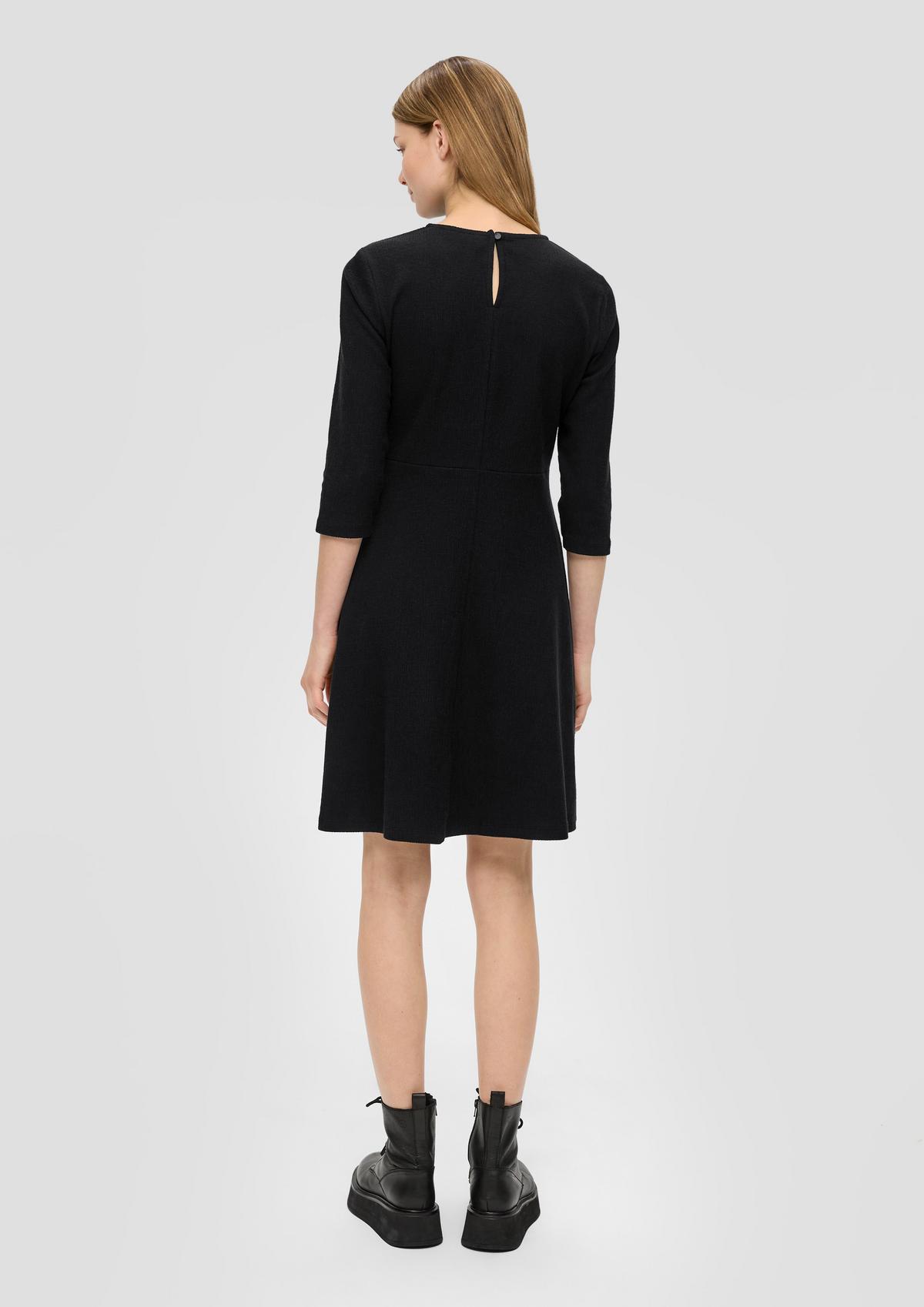 s.Oliver Dress with cut-out at the nape of neck