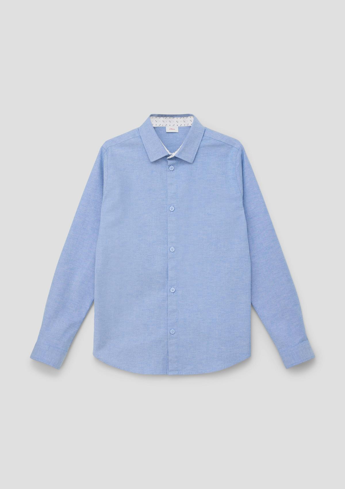 s.Oliver Oxford shirt made of stretch cotton