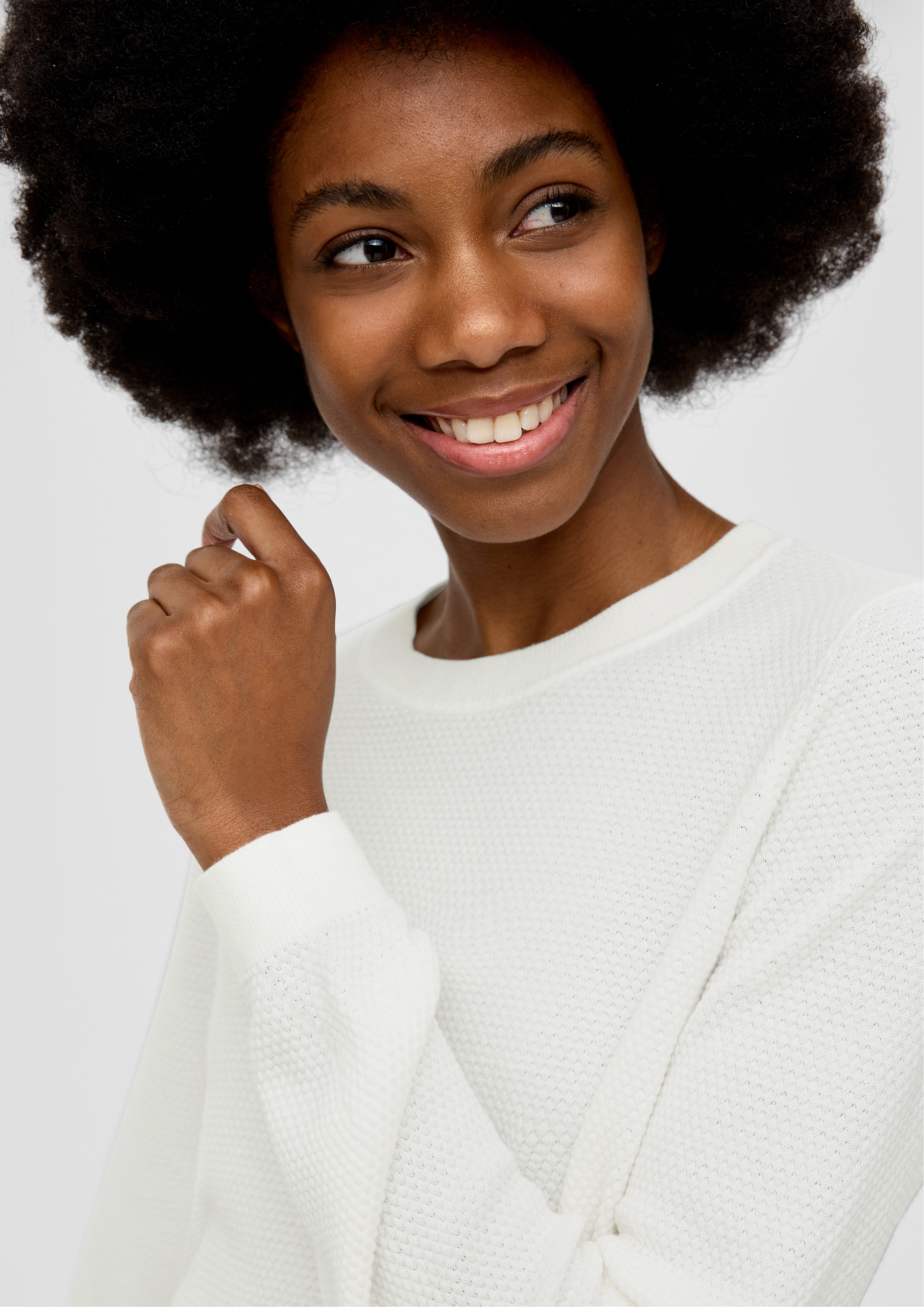 Pull en tricot in 0200, 2108 & 6103