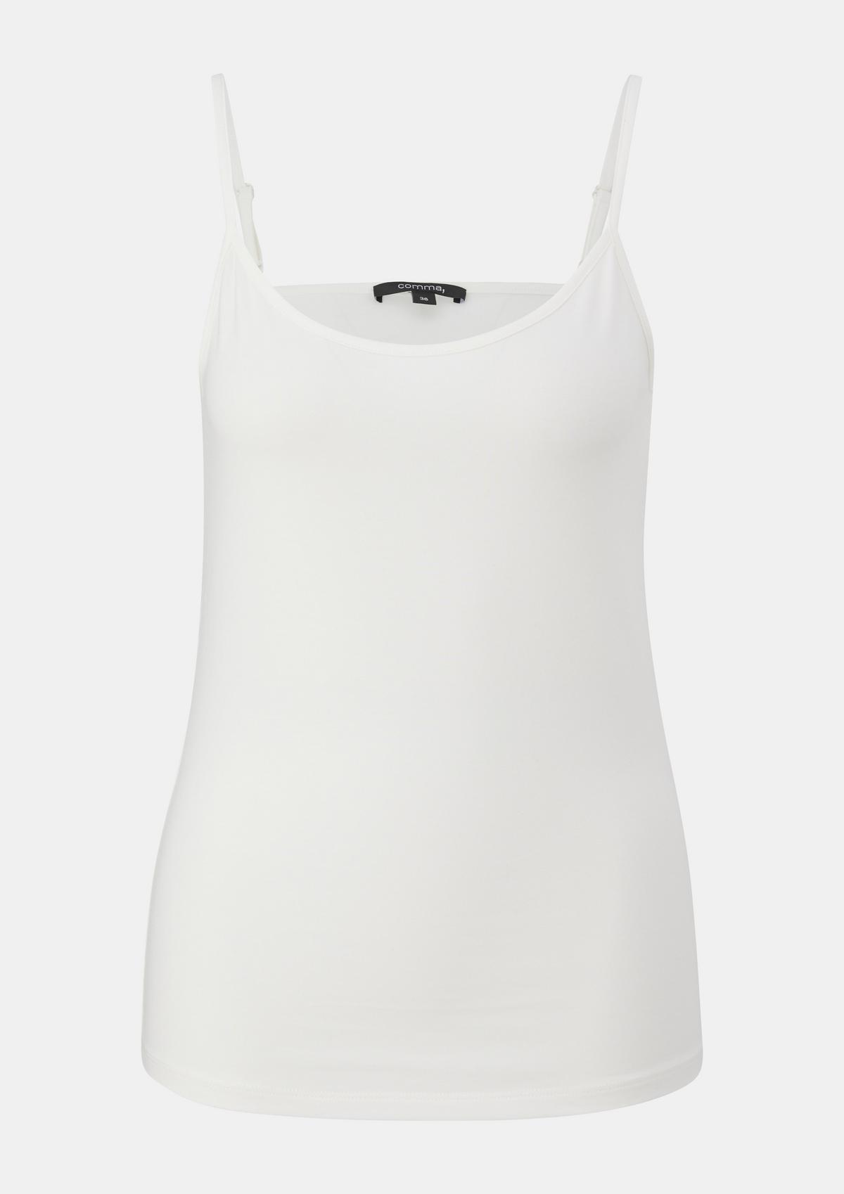 comma Jersey top with adjustable straps