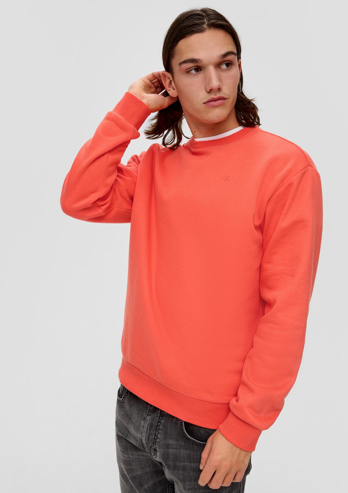 s.Oliver Blended cotton sweatshirt
