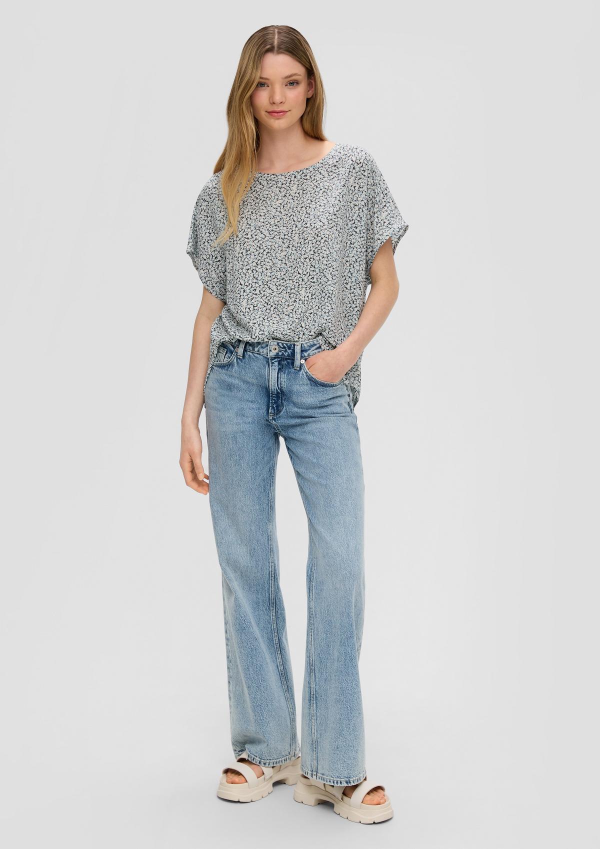 s.Oliver Oversized top with an elongated back