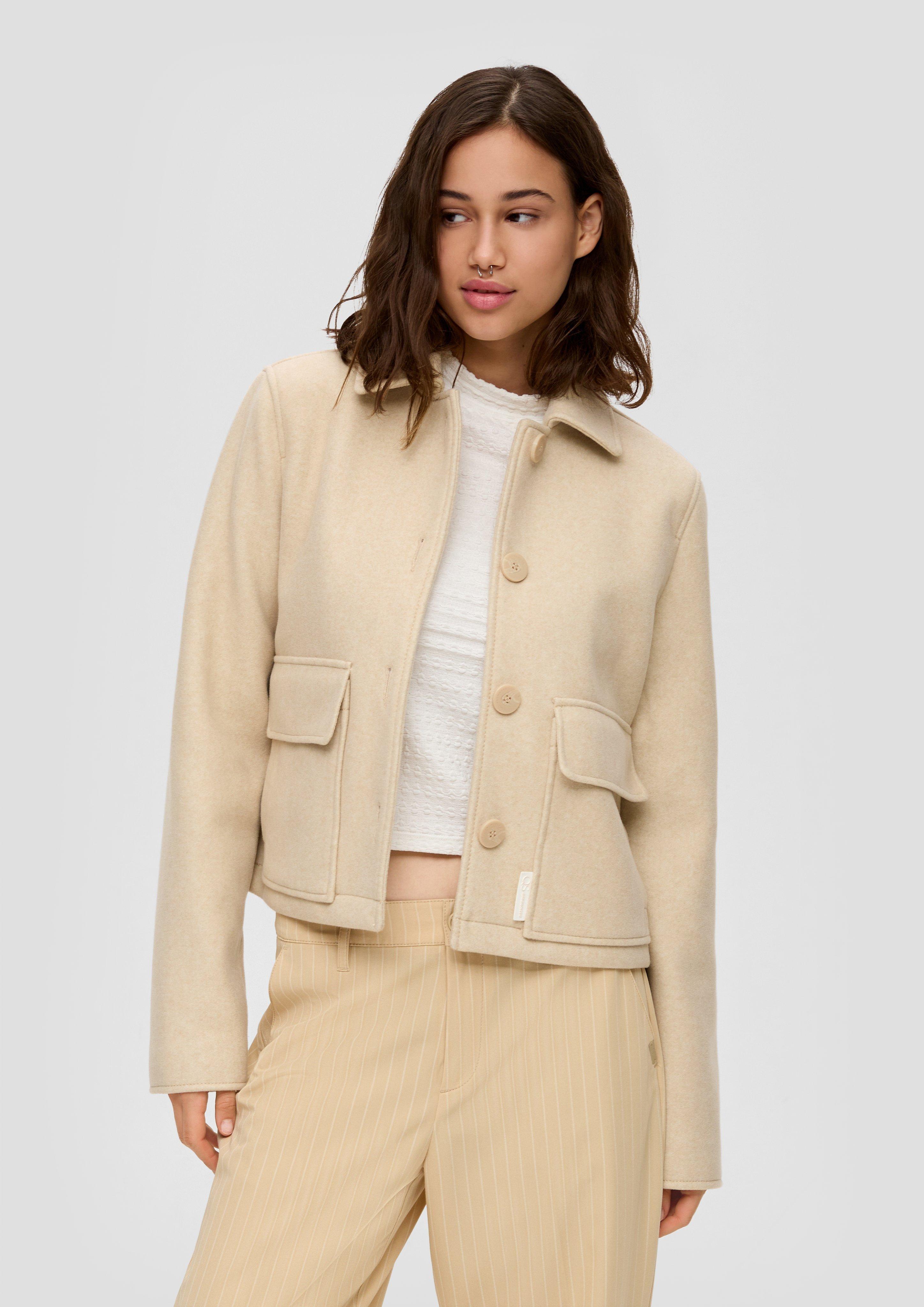Culotte aus Interlockjersey - beige | s.Oliver