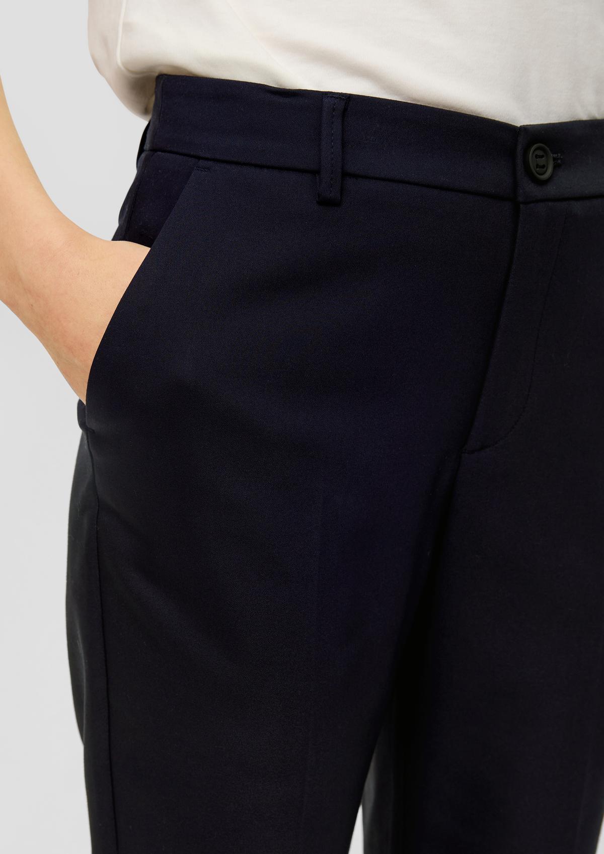 s.Oliver Regular: kalhoty se zužujícími se nohavicemi